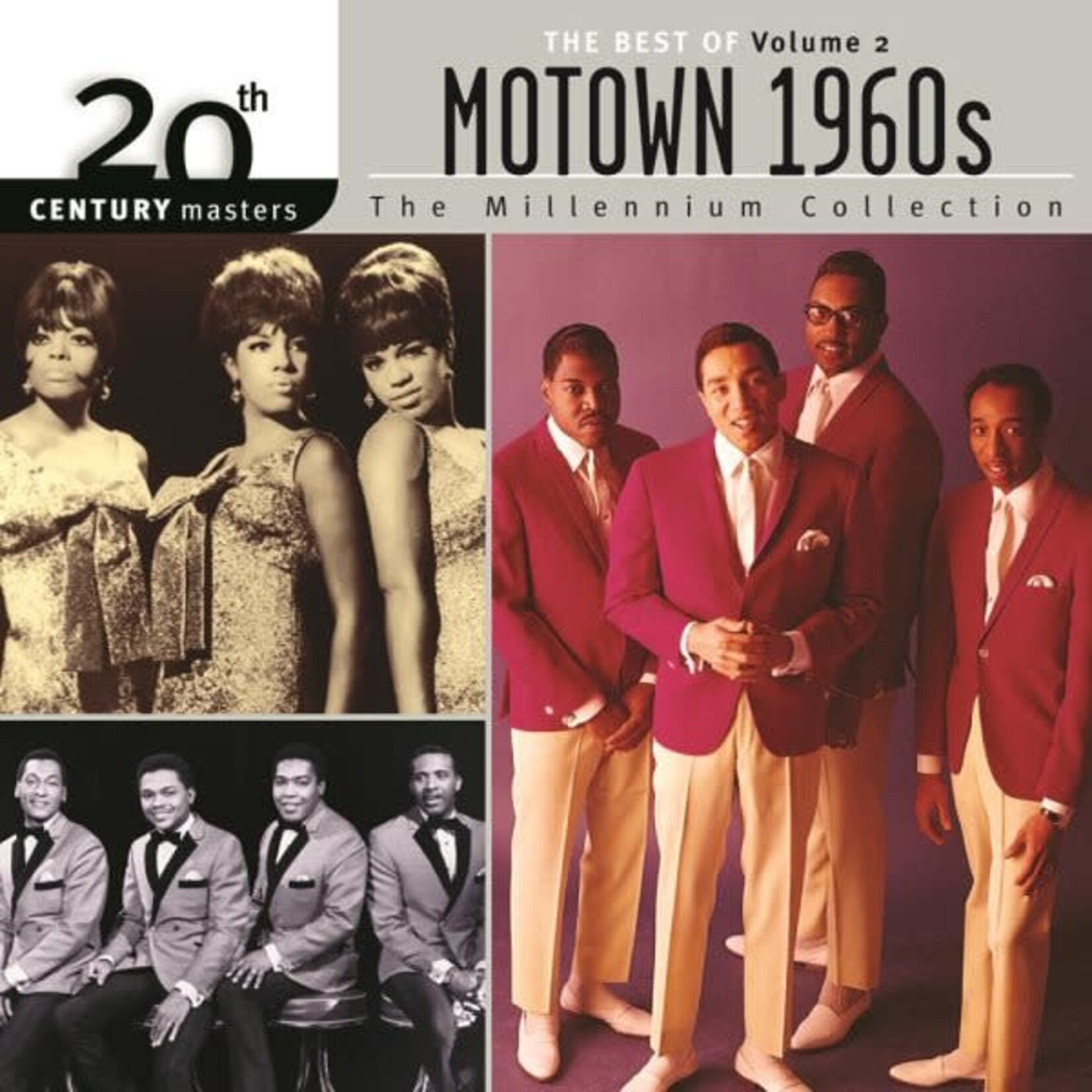 Various Artists - The Best Of Motown 1960's Vol. 2: 20th Century Masters The Millennium Collection [CD]