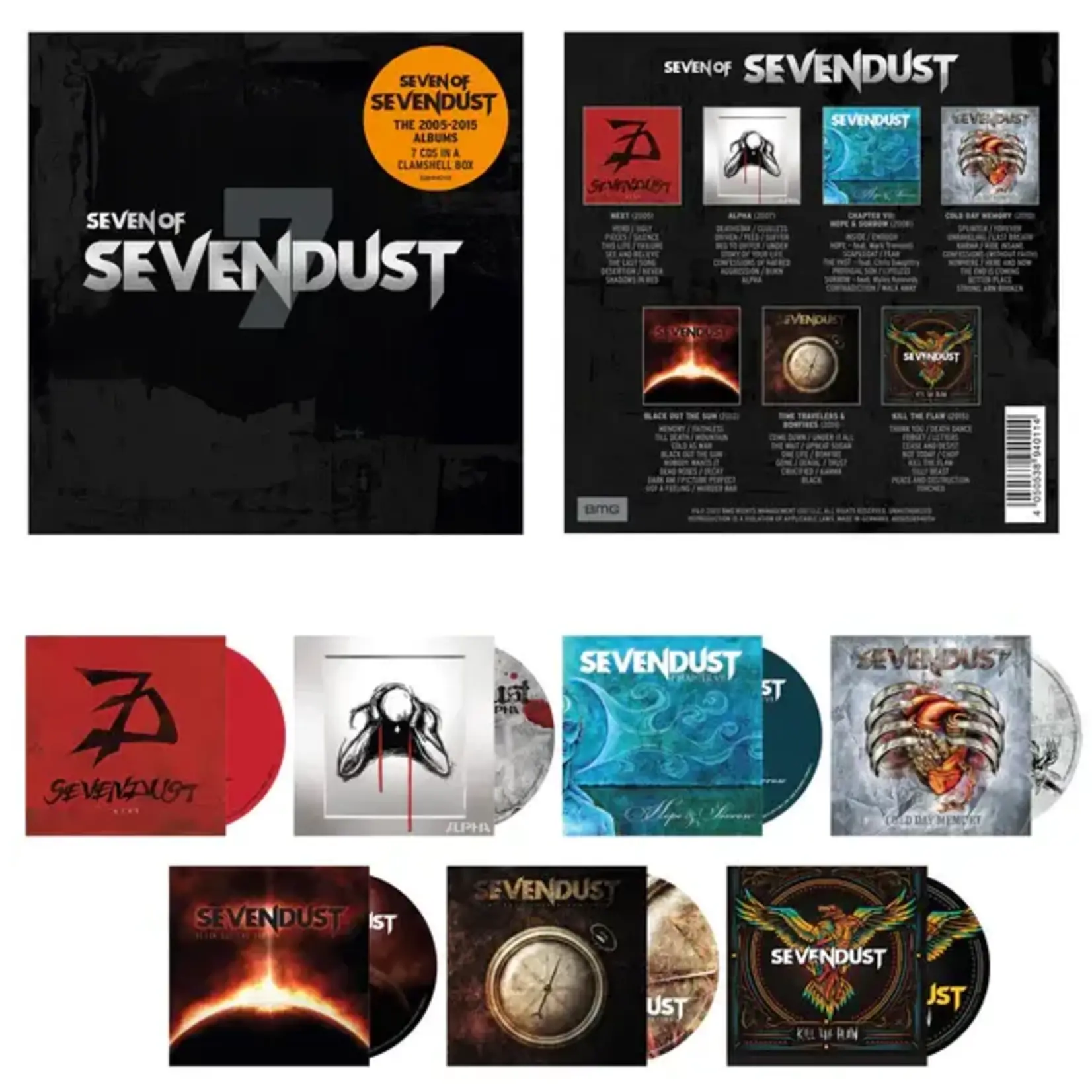 Sevendust - Seven Of Sevendust [7CD]