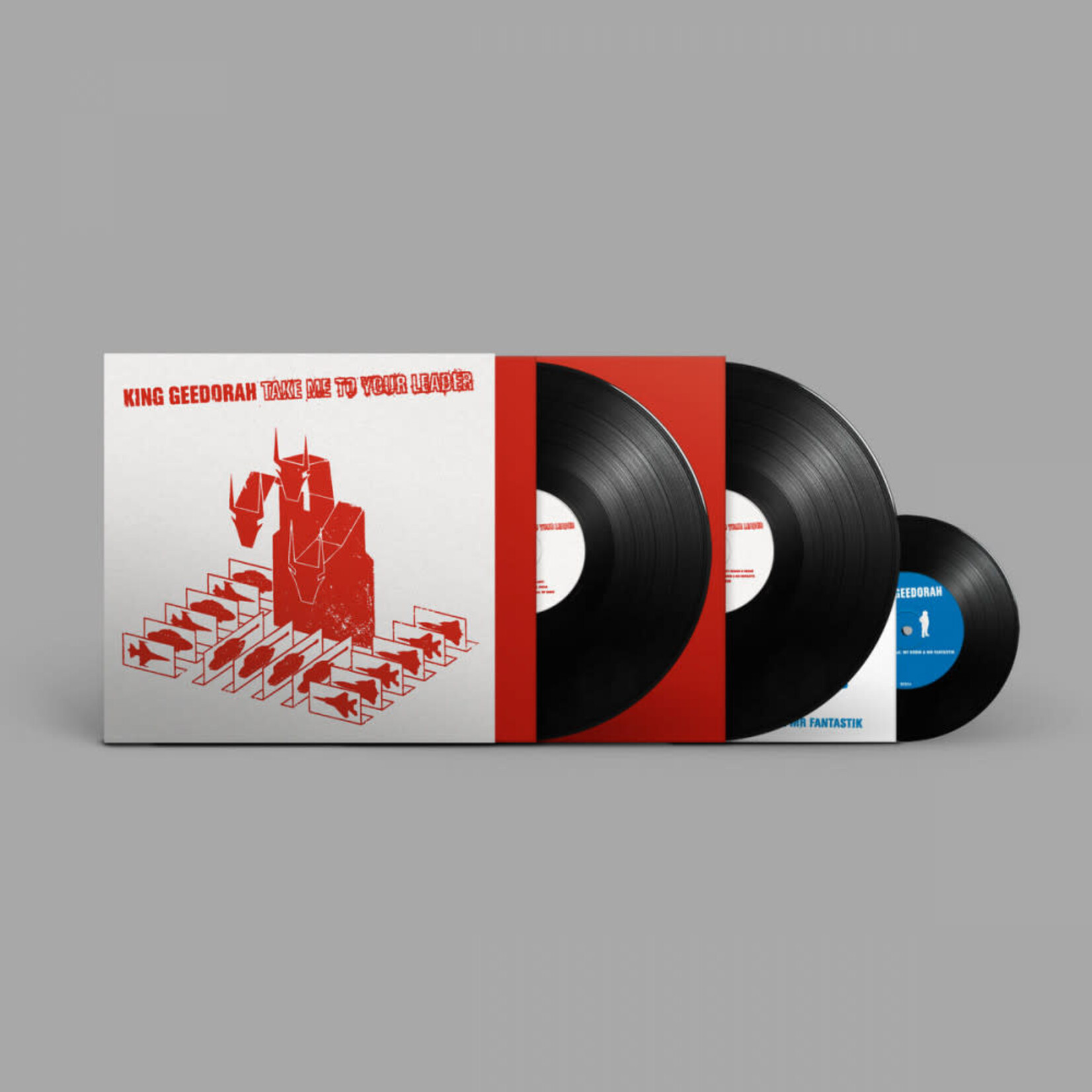 King Geedorah - Take Me To Your Leader + Anti-Matter (Dlx Ed) [2LP/7"]