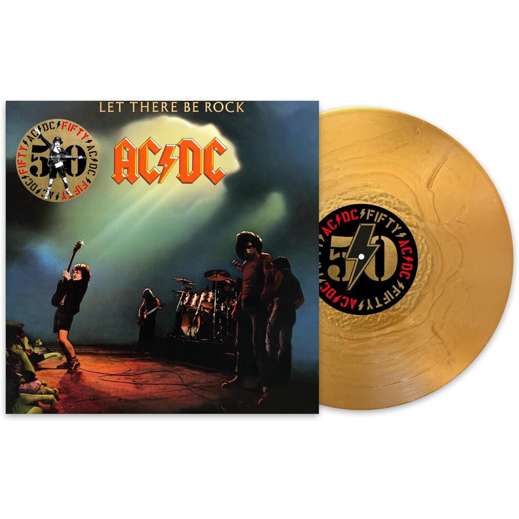 AC/DC - Let There Be Rock (50th Ann Gold Vinyl) [LP]