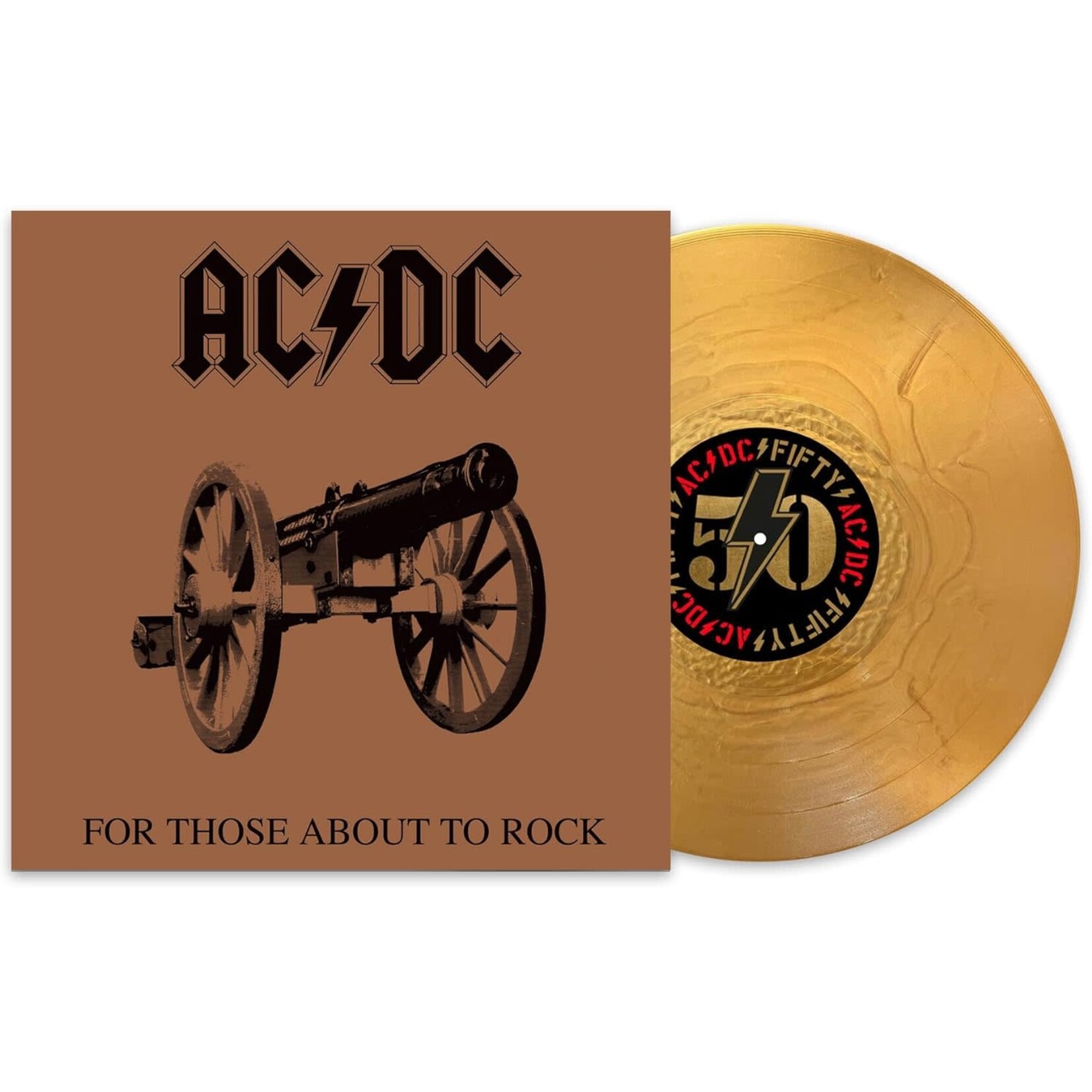 AC/DC - For Those About To Rock We Salute You (50th Ann Gold Vinyl) [LP]