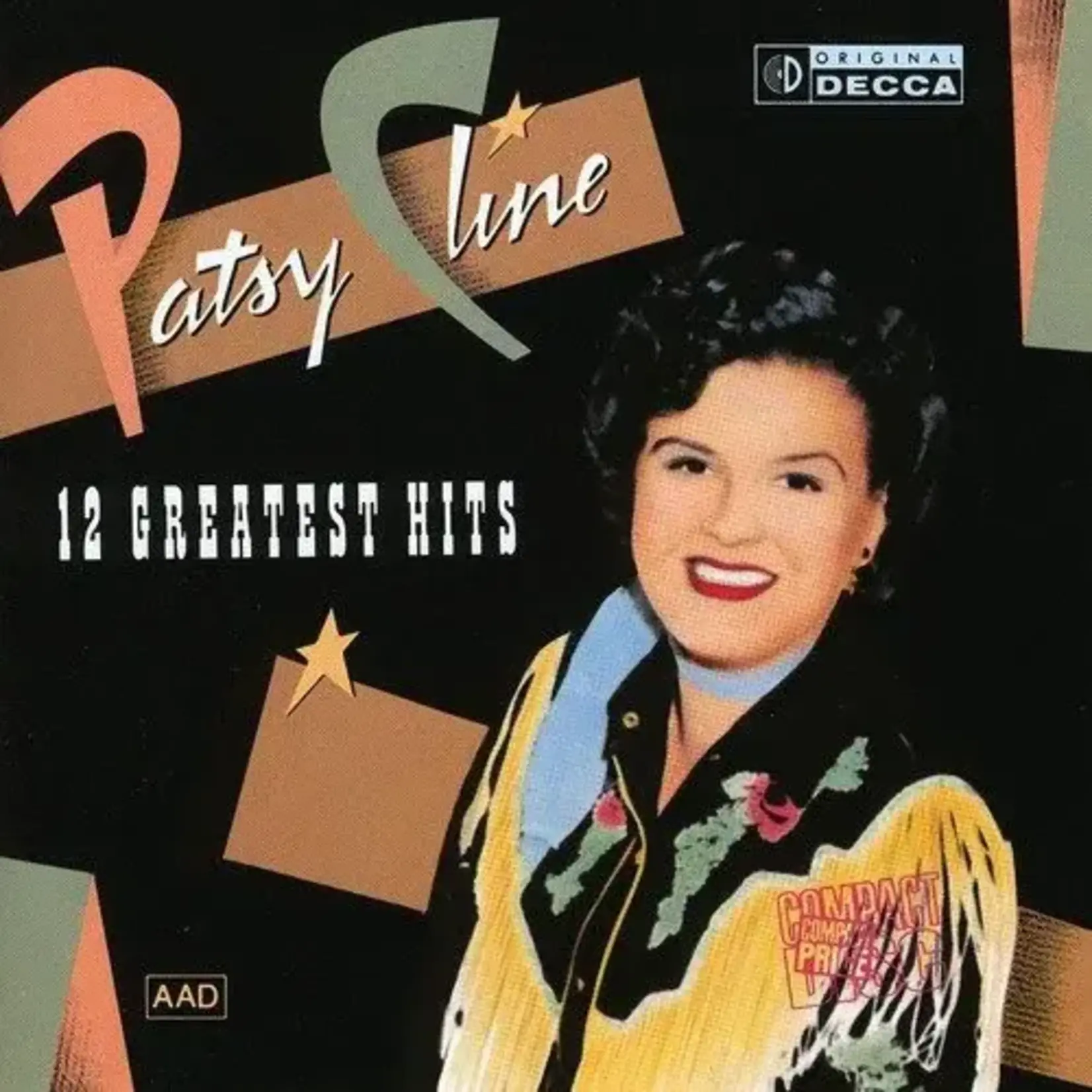 Patsy Cline - 12 Greatest Hits [USED CD]