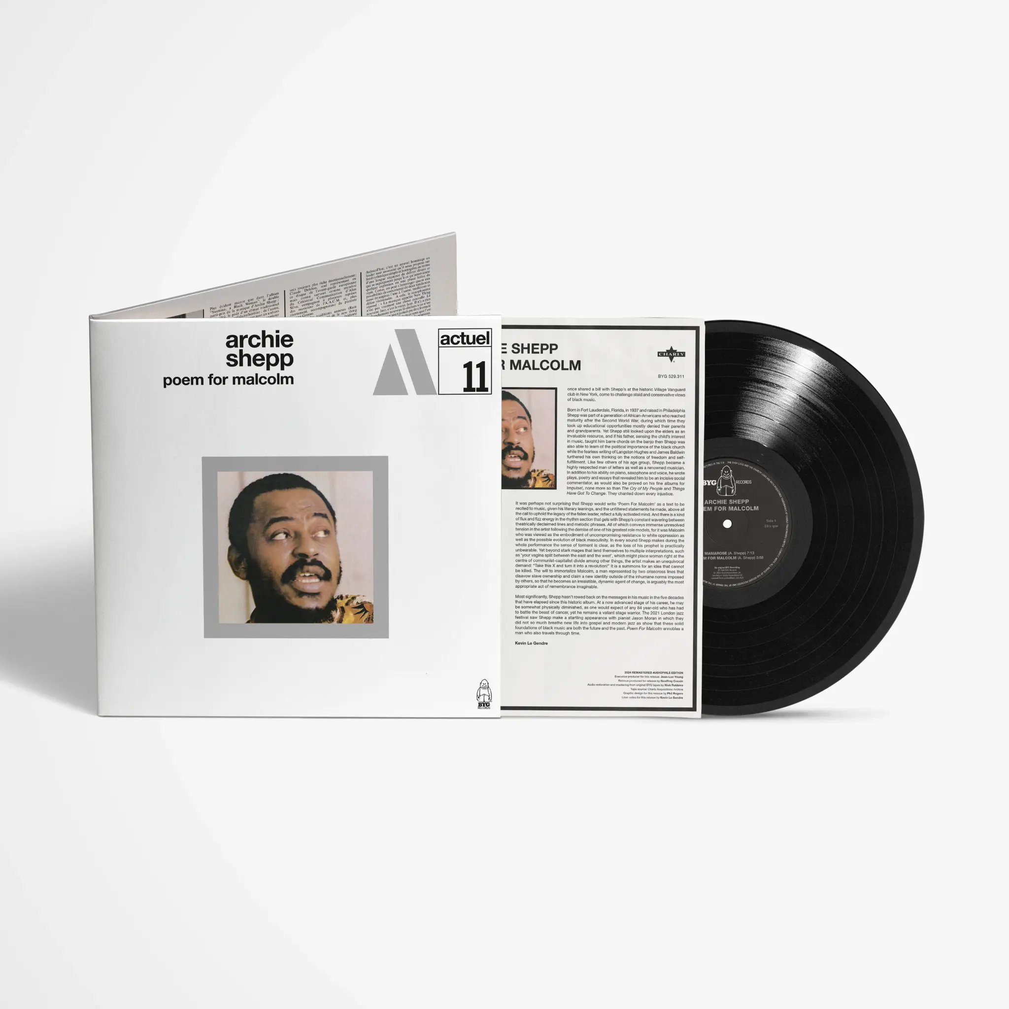 Archie Shepp - Poem For Malcolm [LP] - The ODDs & SODs Shoppe