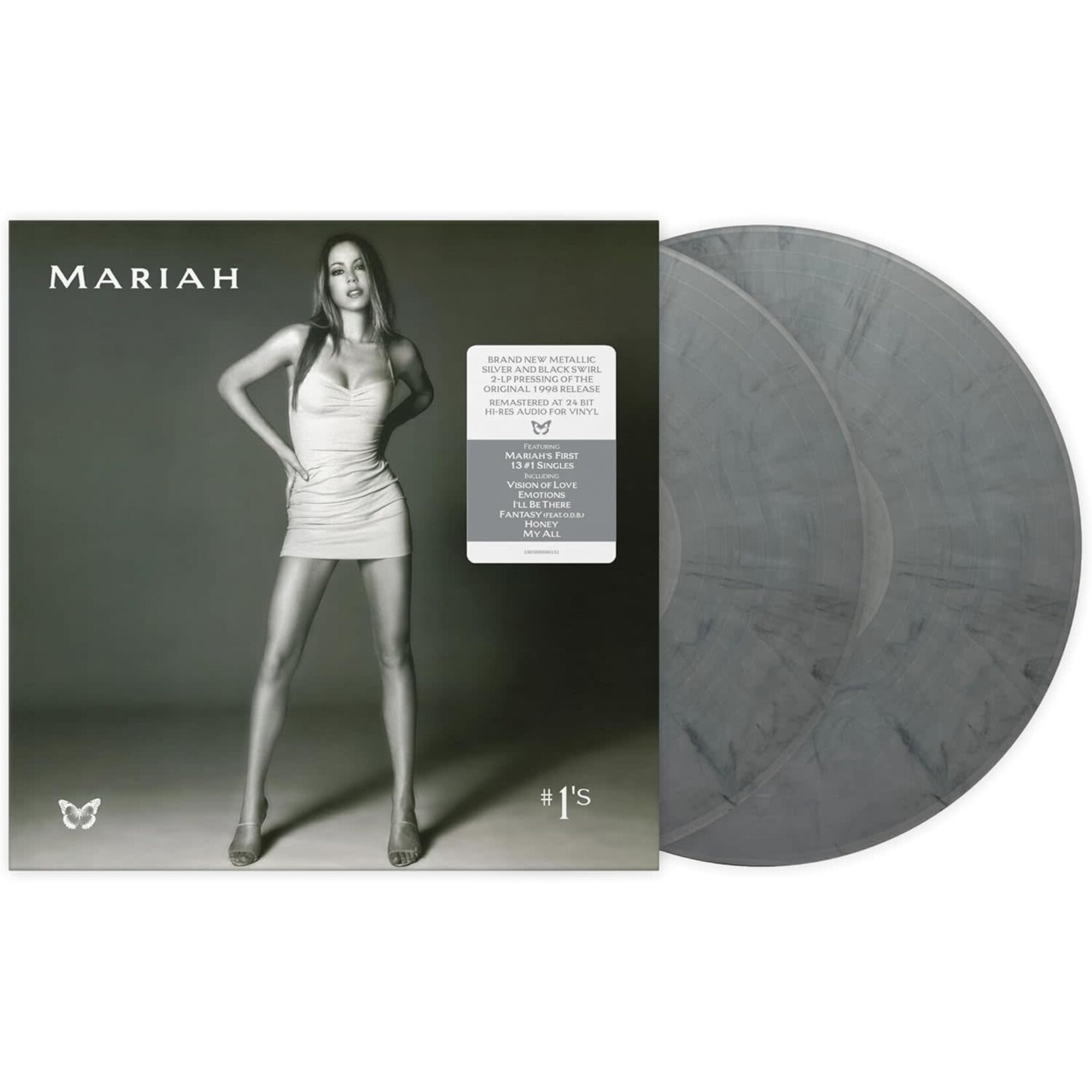 Mariah Carey - #1's (Silver/Black Vinyl) [2LP]