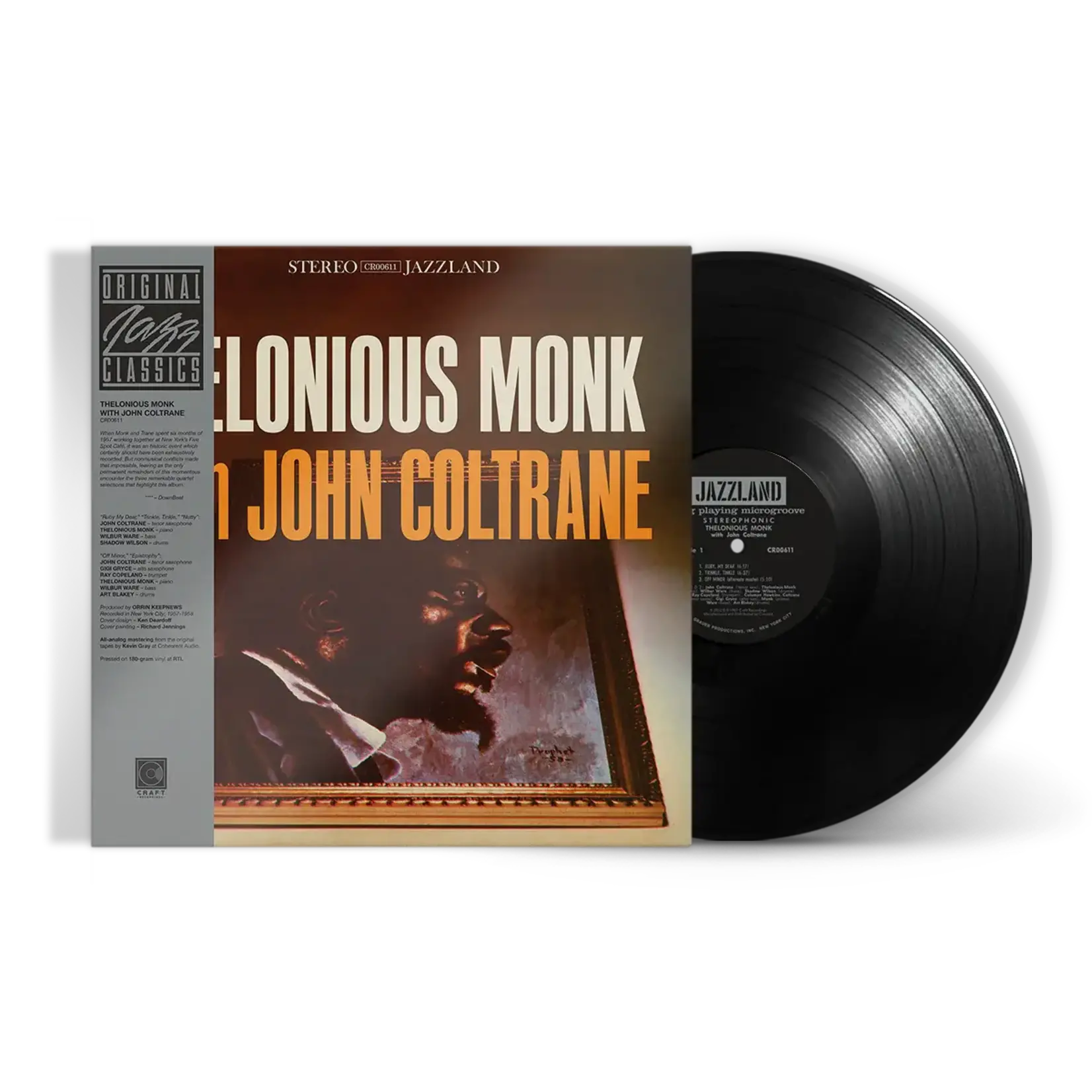 Thelonious Monk/John Coltrane - Thelonious Monk With John Coltrane (Original Jazz Classics Series) [LP]