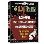 Blood Feast/Two Thousand Maniacs!/Color Me Blood Red - The Blood Trilogy [USED 3DVD]