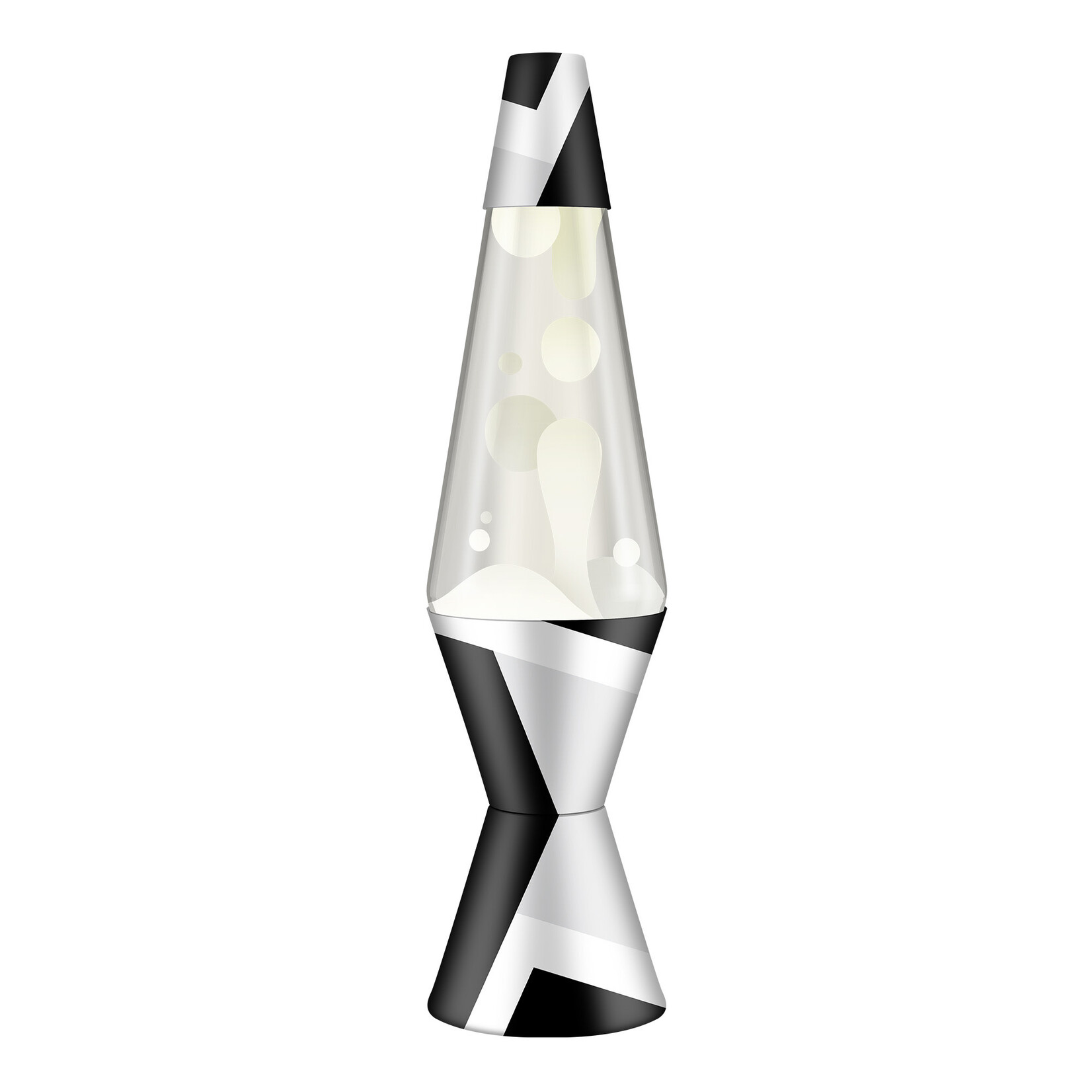 Lava Lamp - 14.5" White/Clear