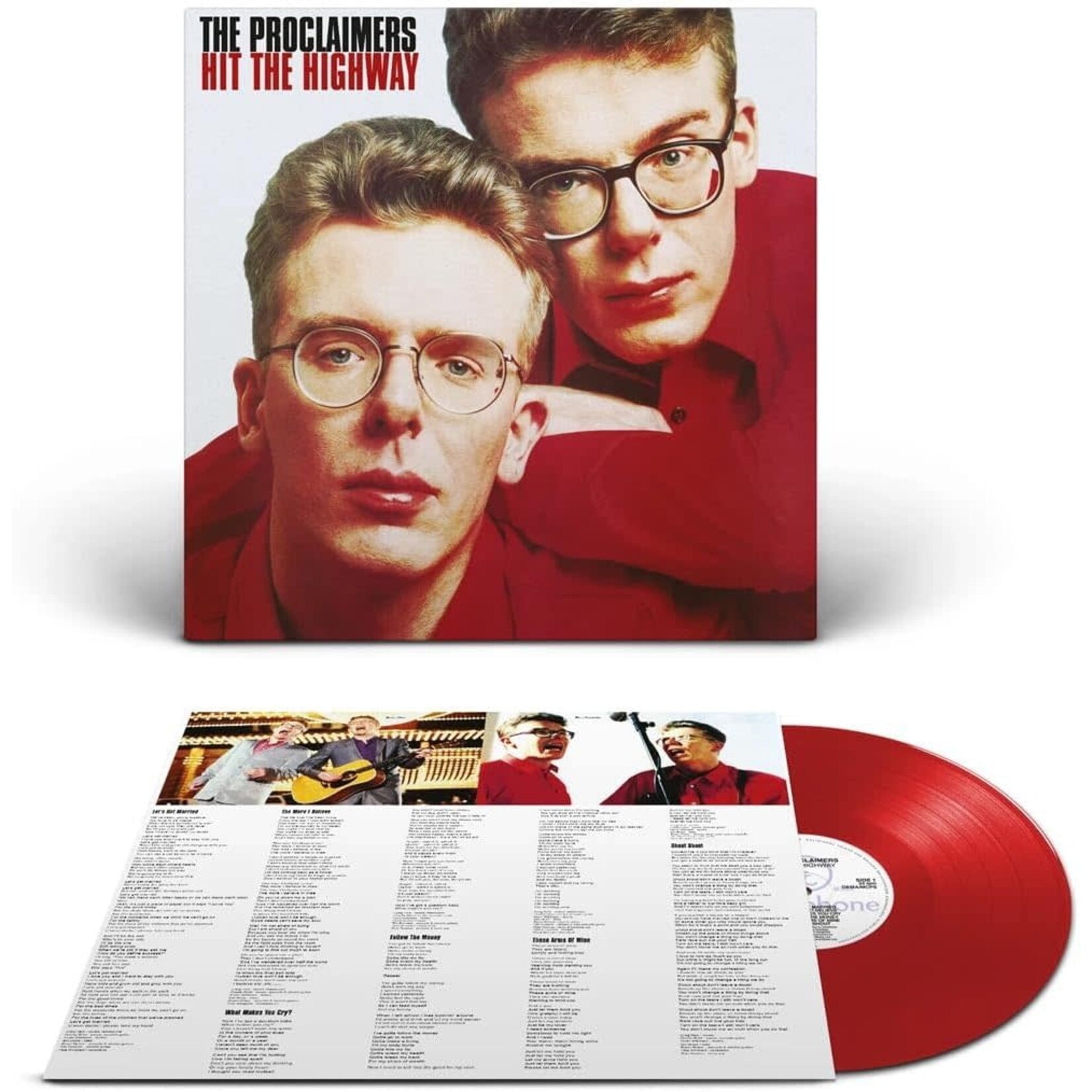 Proclaimers - Hit The Highway (Indie Red Vinyl) [LP]