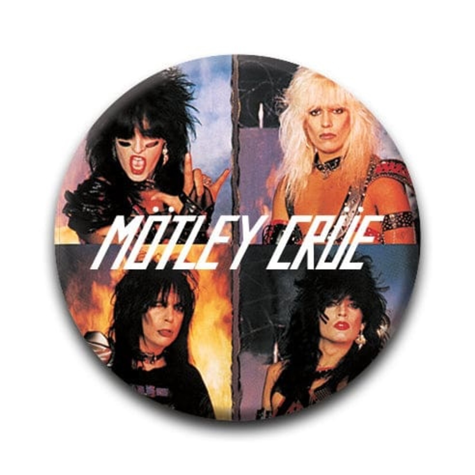 Button Motley Crue Shout At The Devil The ODDs & SODs Shoppe