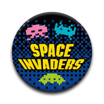 Button - Space Invaders: Aliens