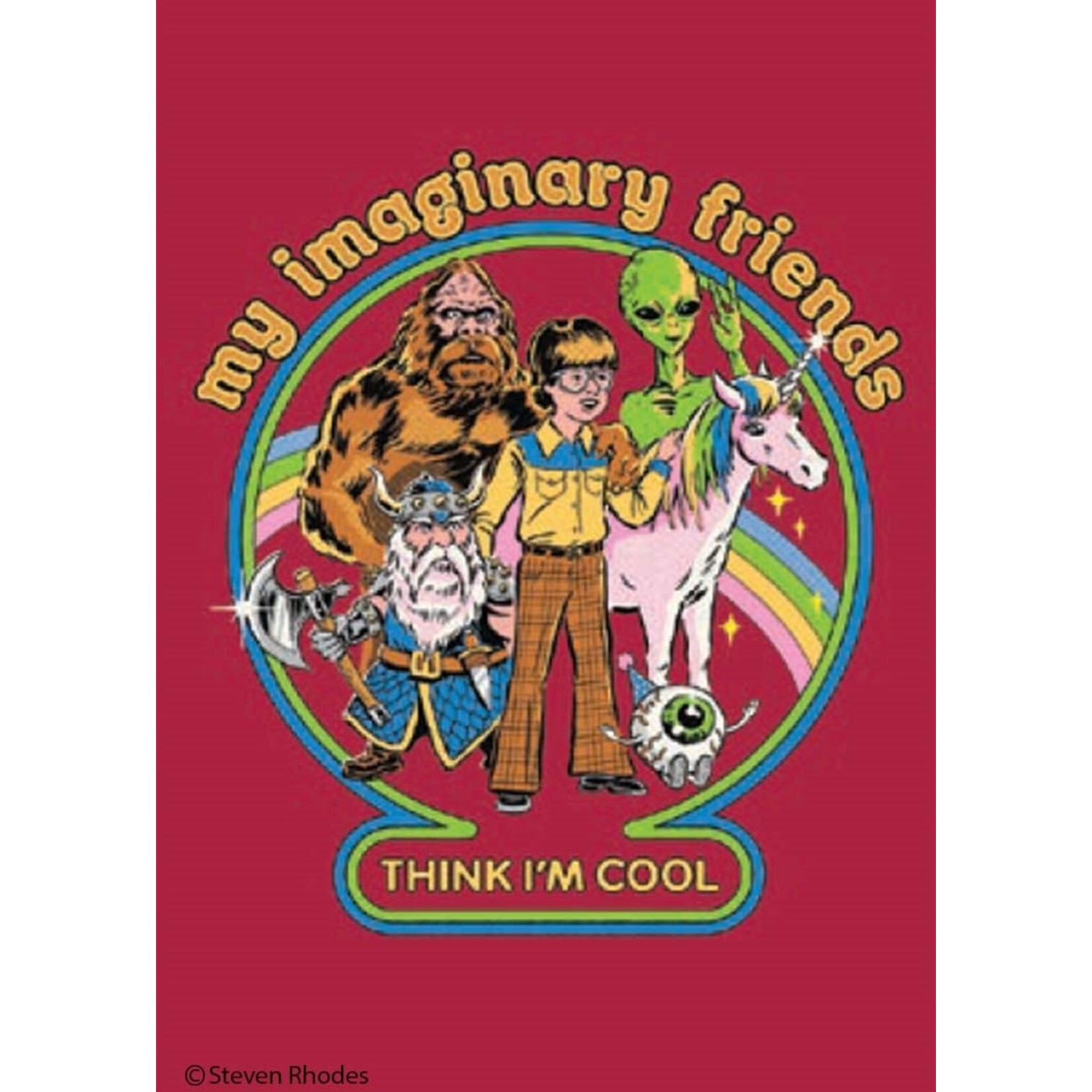 Magnet - Steven Rhodes: My Imaginary Friends Think I'm Cool