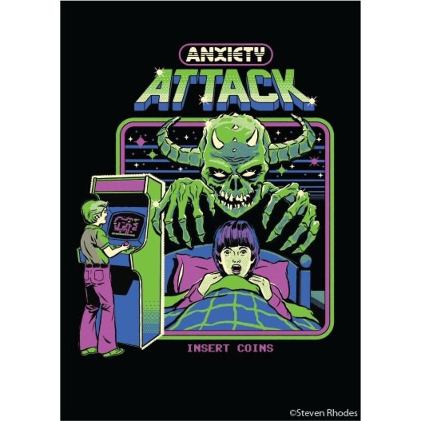 Magnet - Steven Rhodes: Anxiety Attack Insert Coins