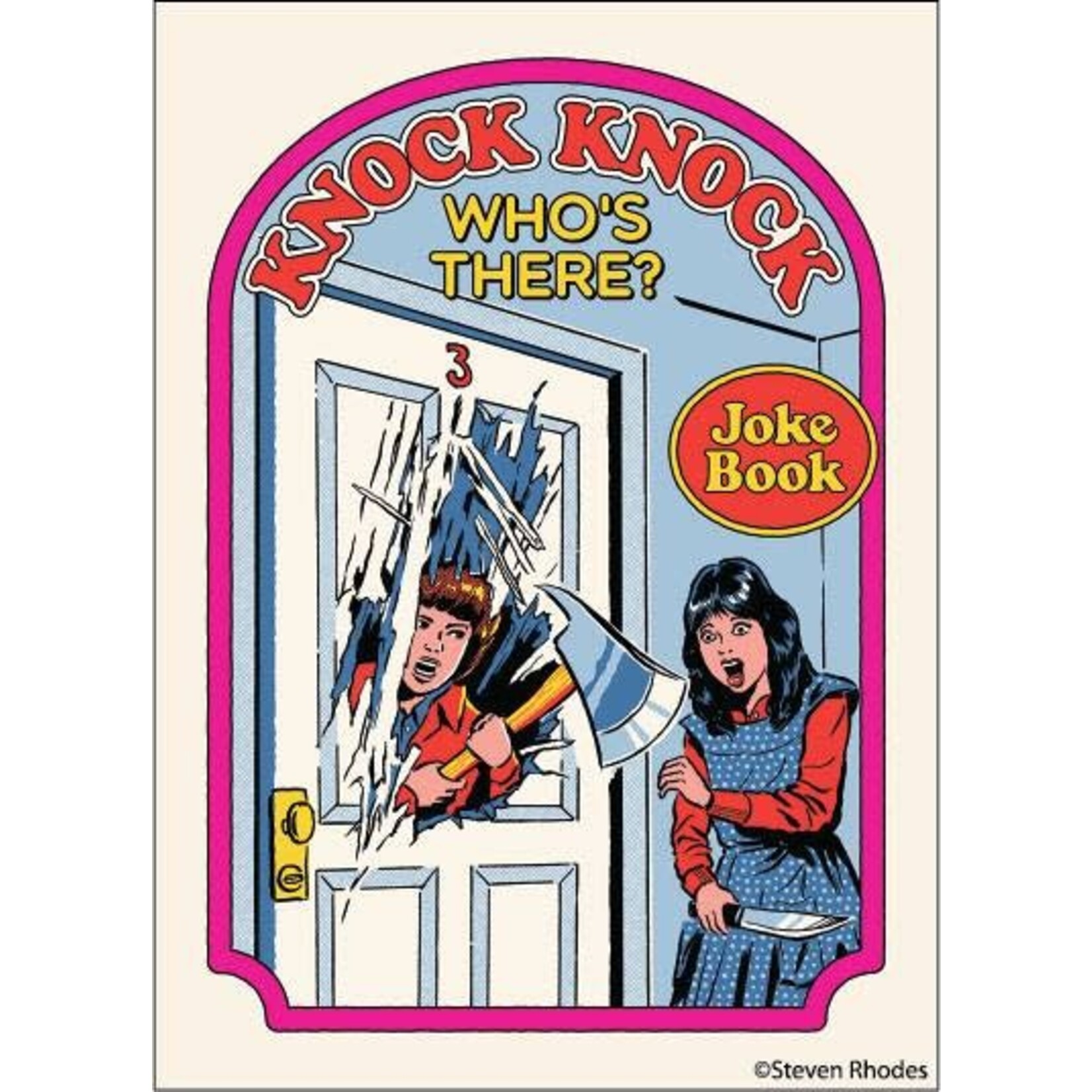 Magnet - Steven Rhodes: Knock Knock Who's There? Joke Book