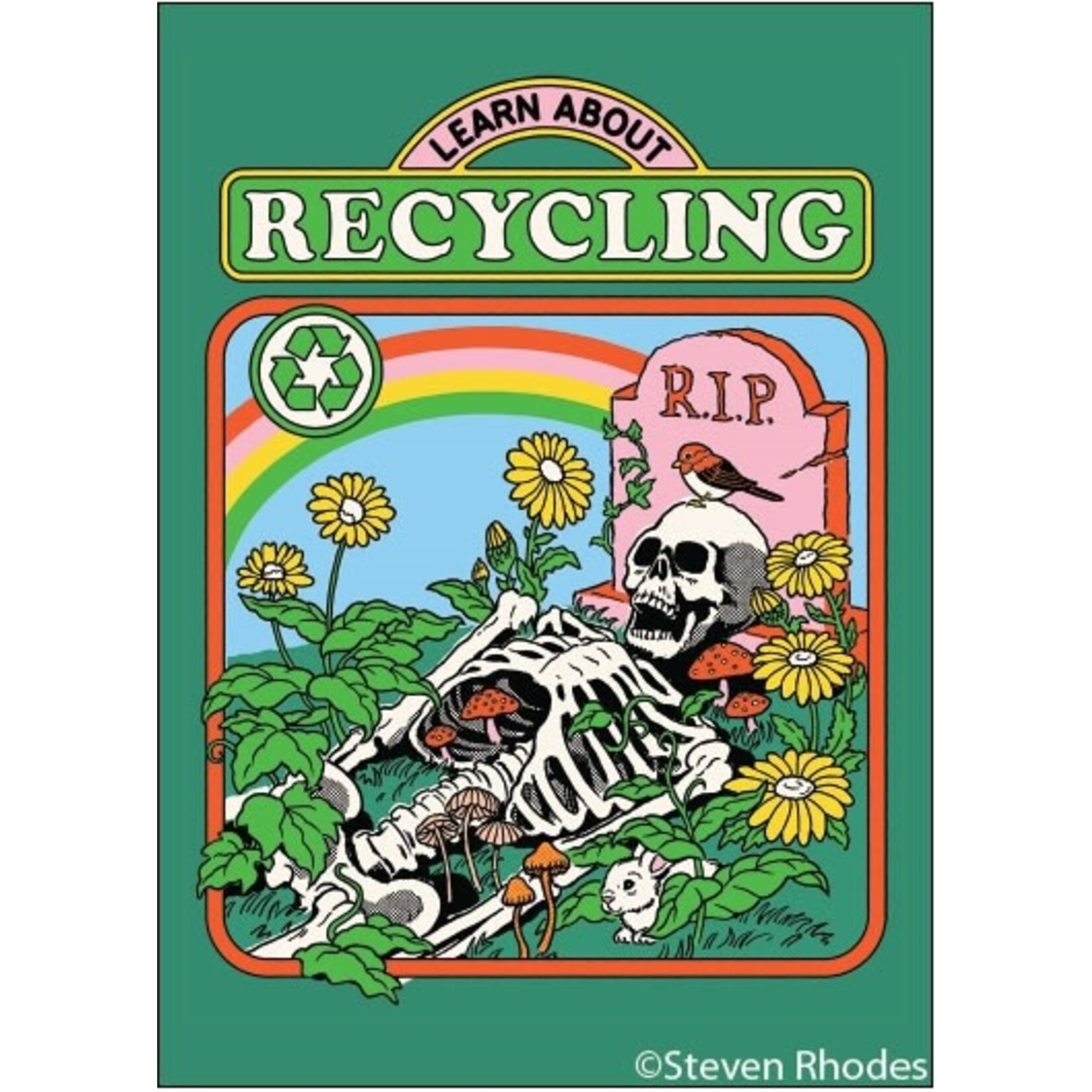 Magnet - Steven Rhodes: Learn About Recycling