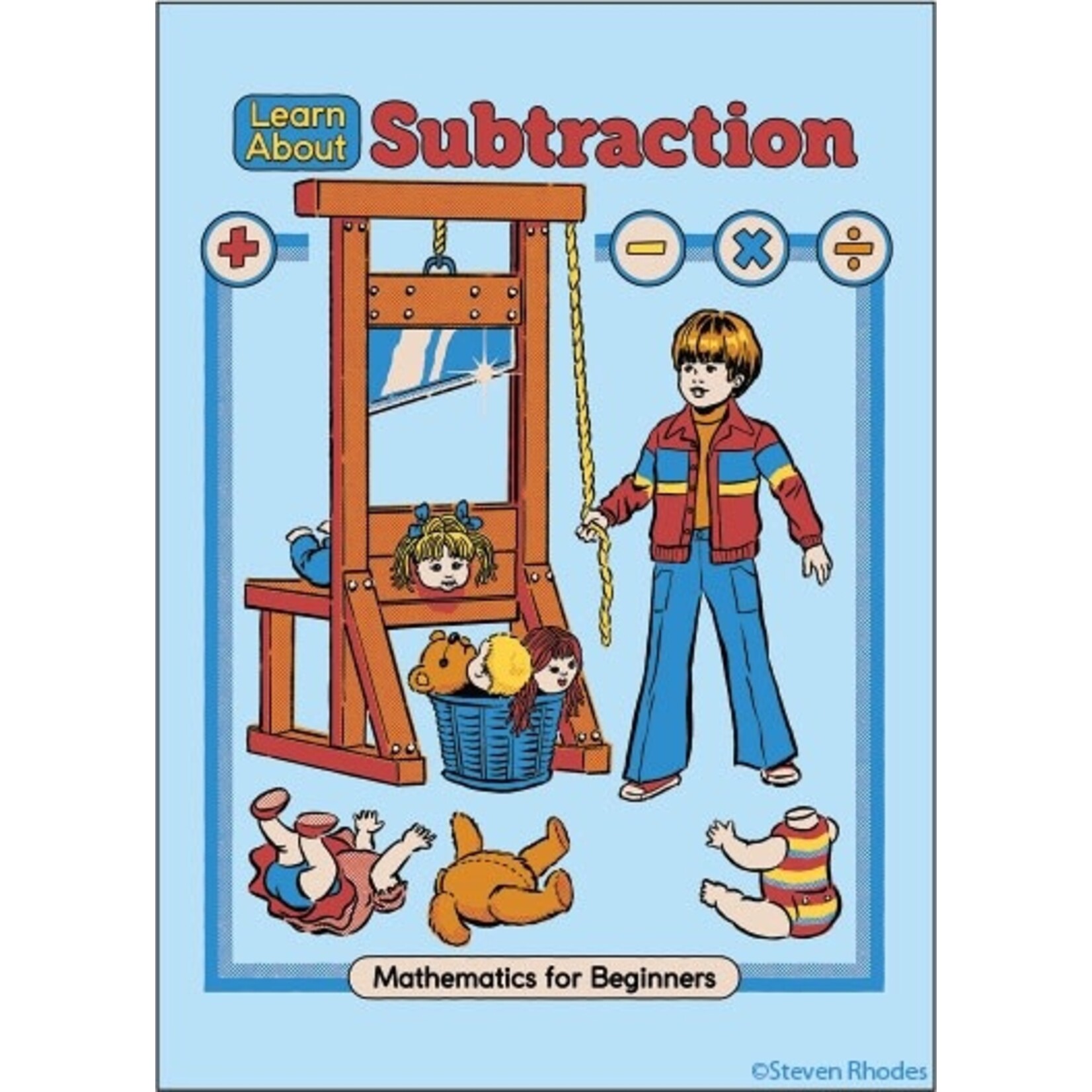Magnet - Steven Rhodes: Learn About Subtraction Mathematics For Beginners