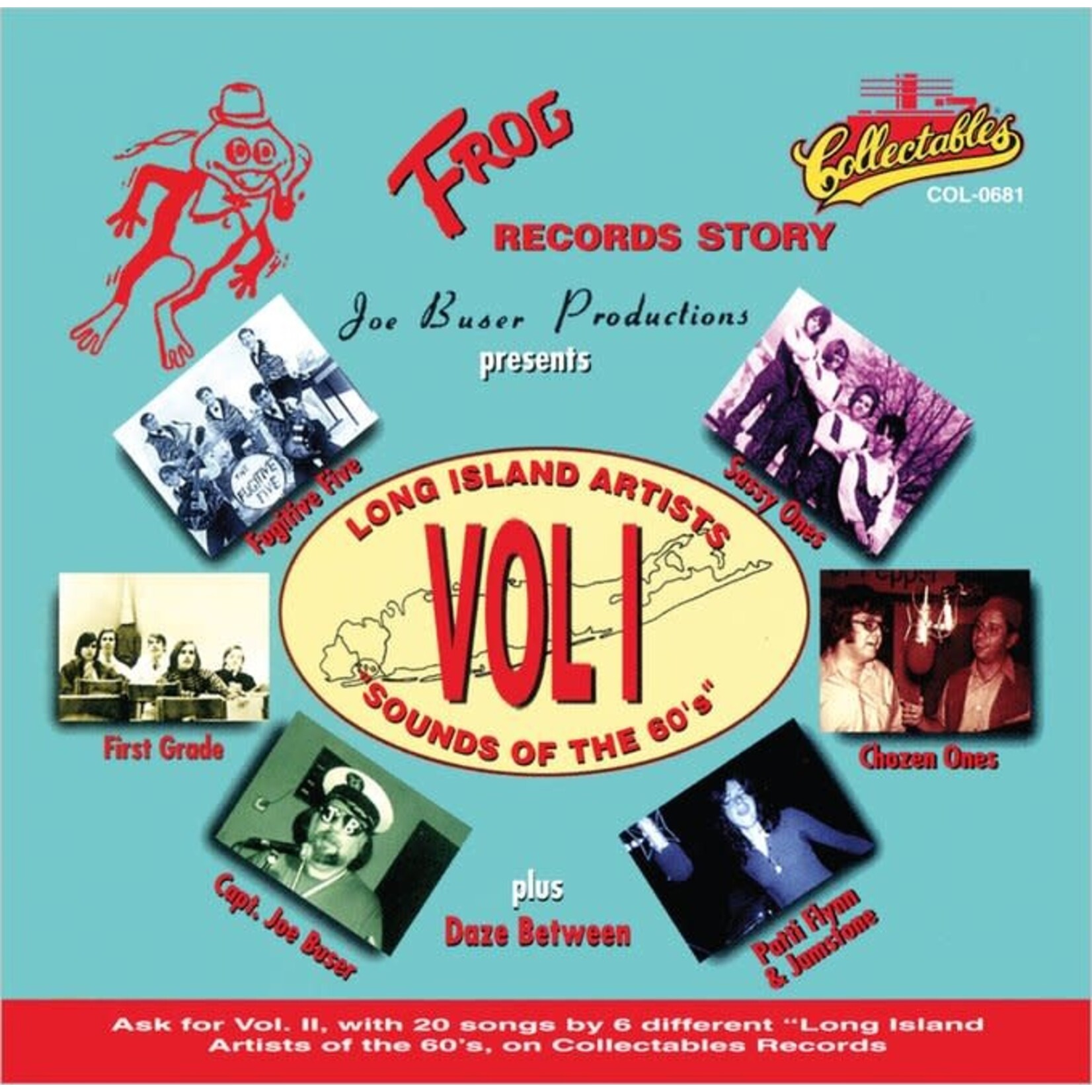 Various Artists - Frog Records Story: Presents Long Island Artists "Sounds Of The 60's" Vol. 1 [USED CD]