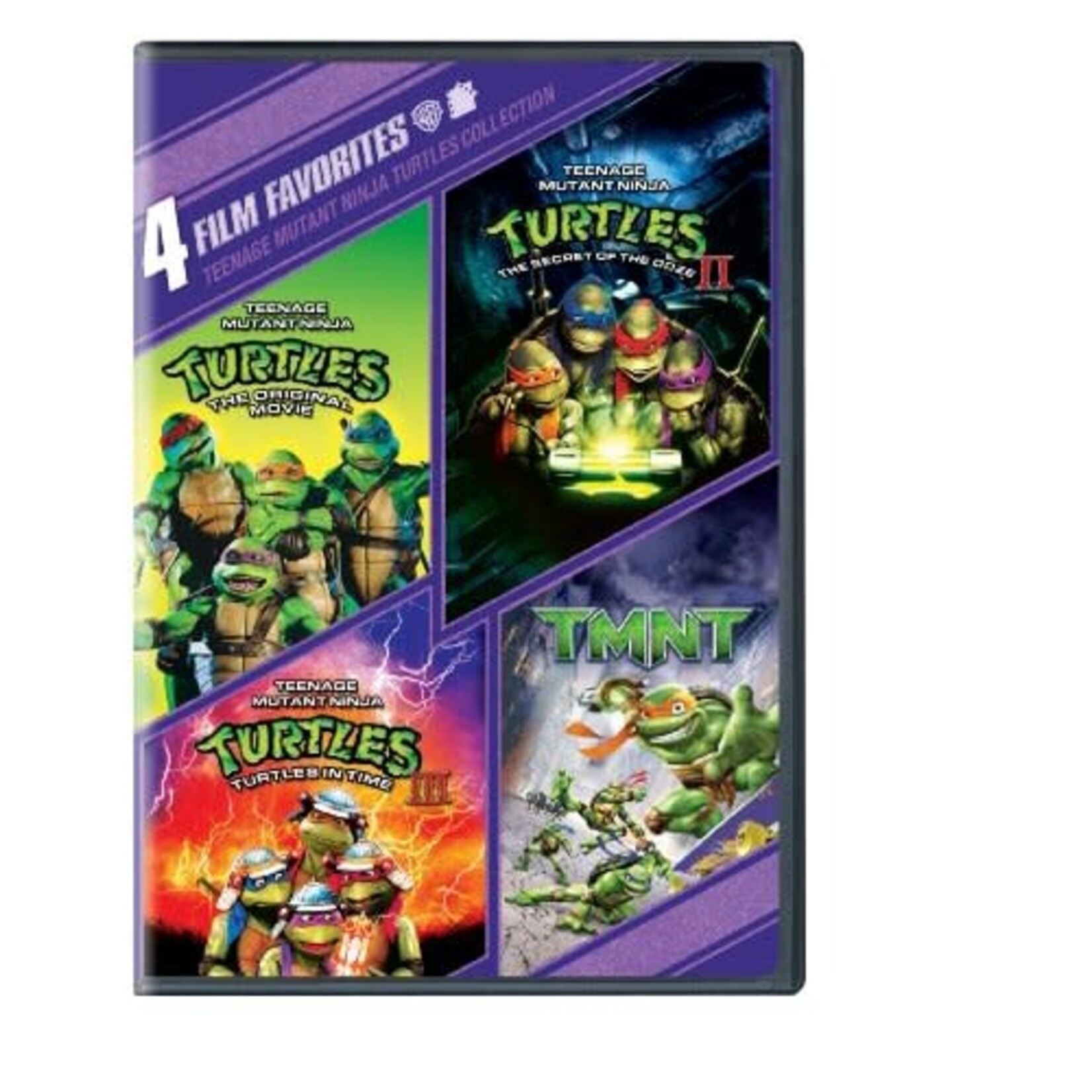 Teenage Mutant Ninja Turtles - 4 Film Favourites [USED DVD]