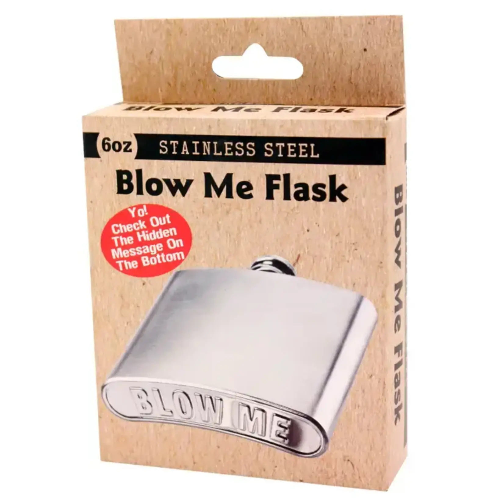 Stainless Steel Flask - Blow Me
