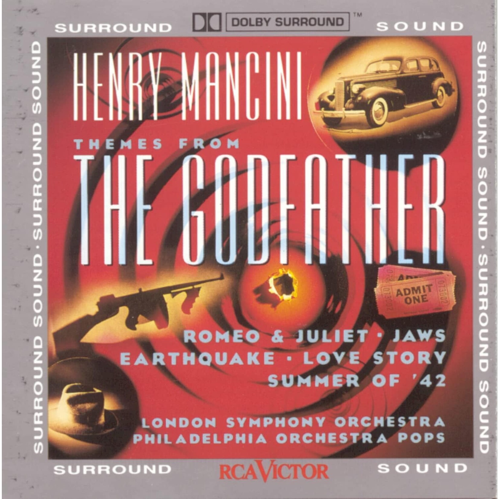 Henry Mancini - The Godfather & Other Movie Themes [USED CD]