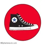 Button - Converse High Top