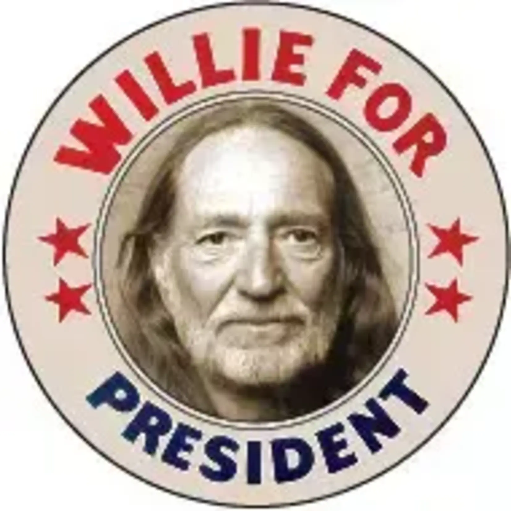 Button - Willie For President