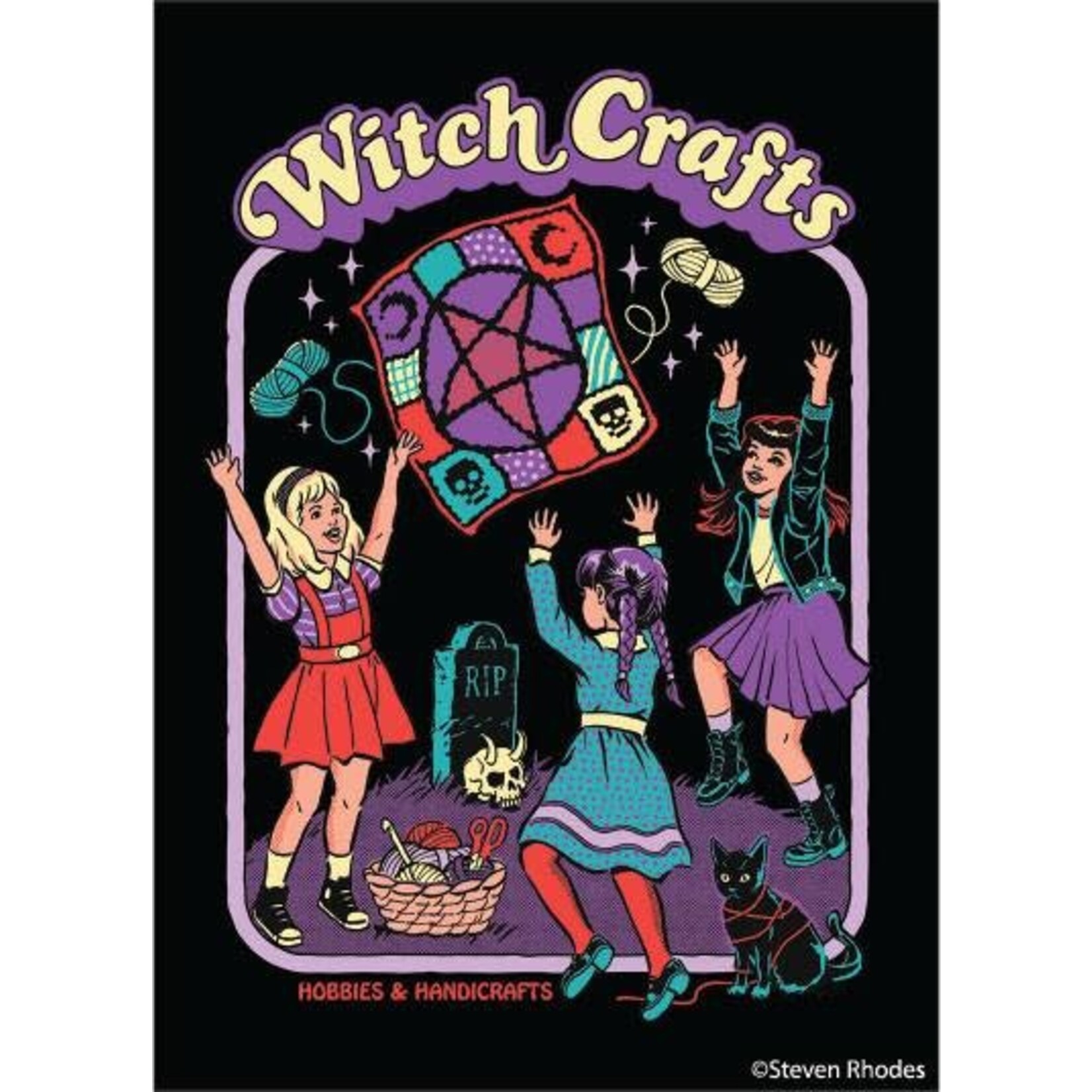 Magnet - Steven Rhodes: Witch Crafts Hobbies & Handicrafts