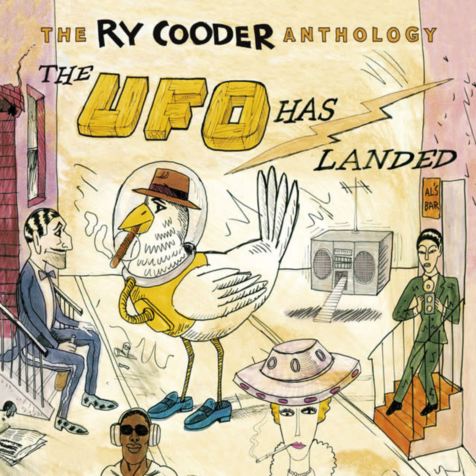 Ry Cooder - The Ry Cooder Anthology: The UFO Has Landed [USED 2CD]