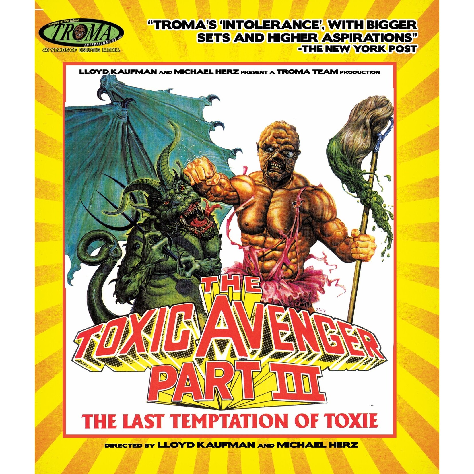 Toxic Avenger Part III: The Last Temptation Of Toxie [BRD/DVD]