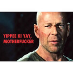 Magnet - Bruce Willis: Yippee Ki Yay, Motherfucker