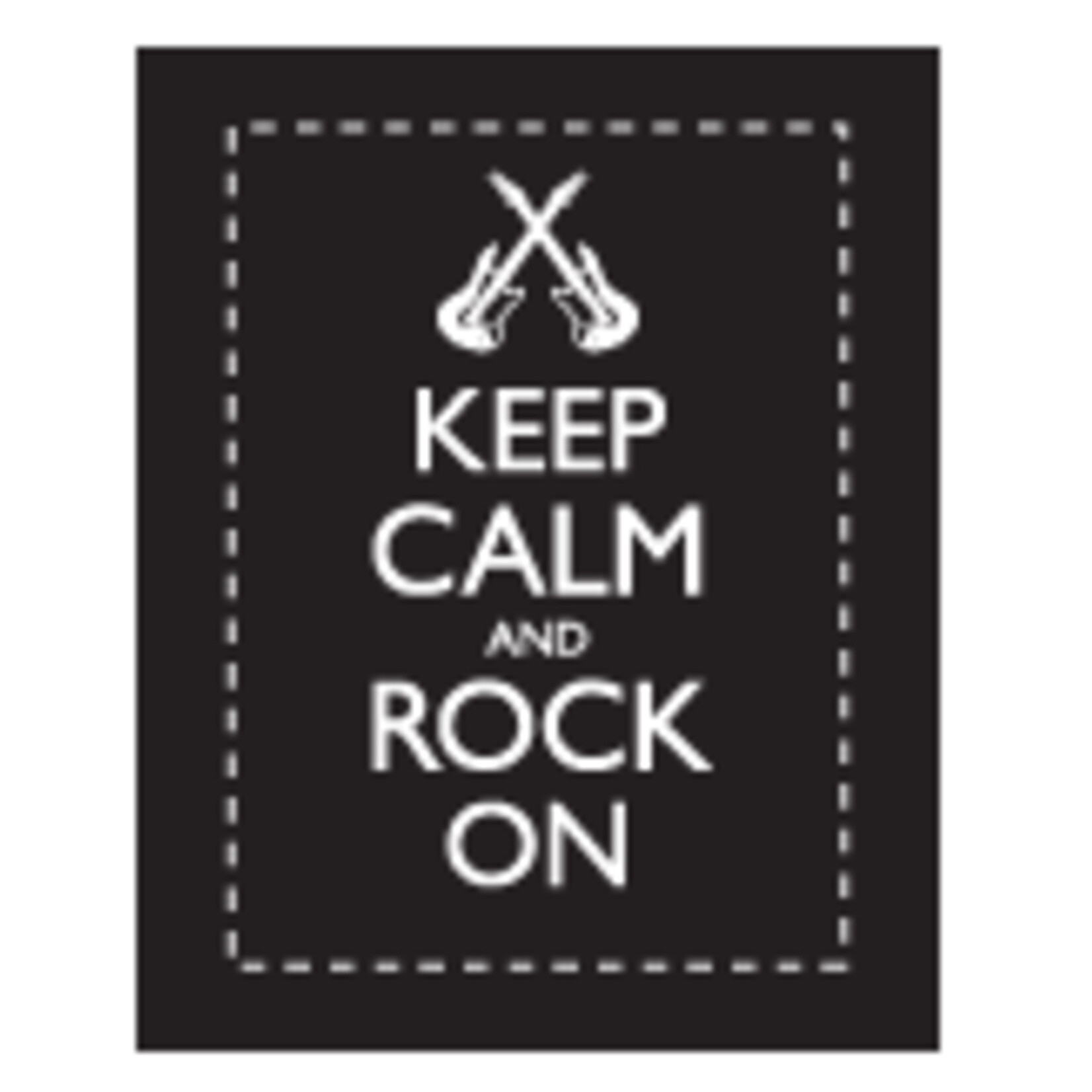Sticker - Keep Calm And Rock On