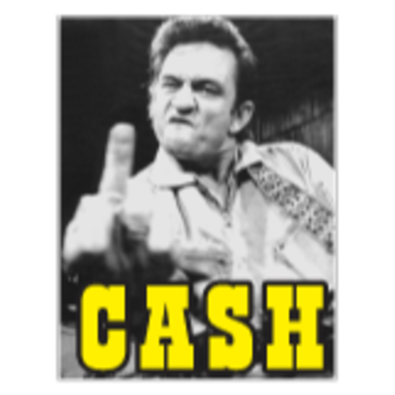 Sticker - Johnny Cash Finger