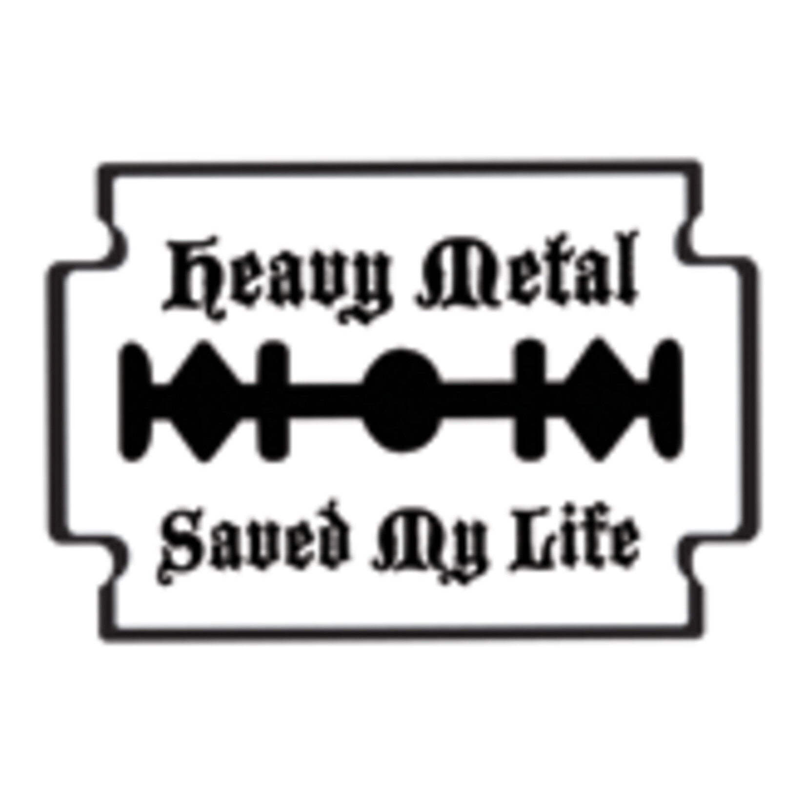 Sticker - Heavy Metal Saved My Life