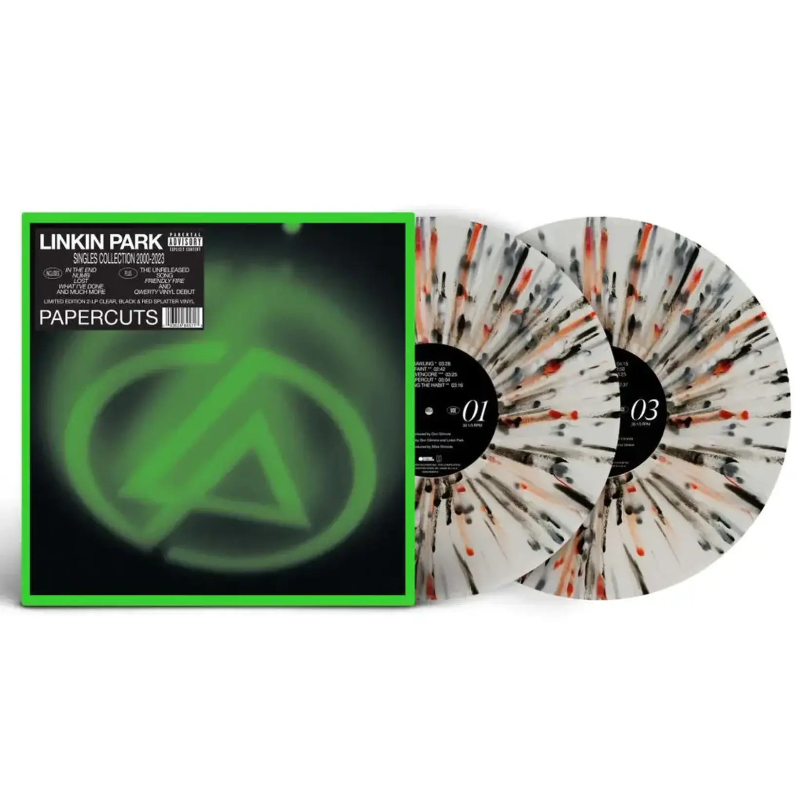 Linkin Park - Papercuts: Singles Collection 2000-2023 (Indie Coloured Vinyl) [2LP]