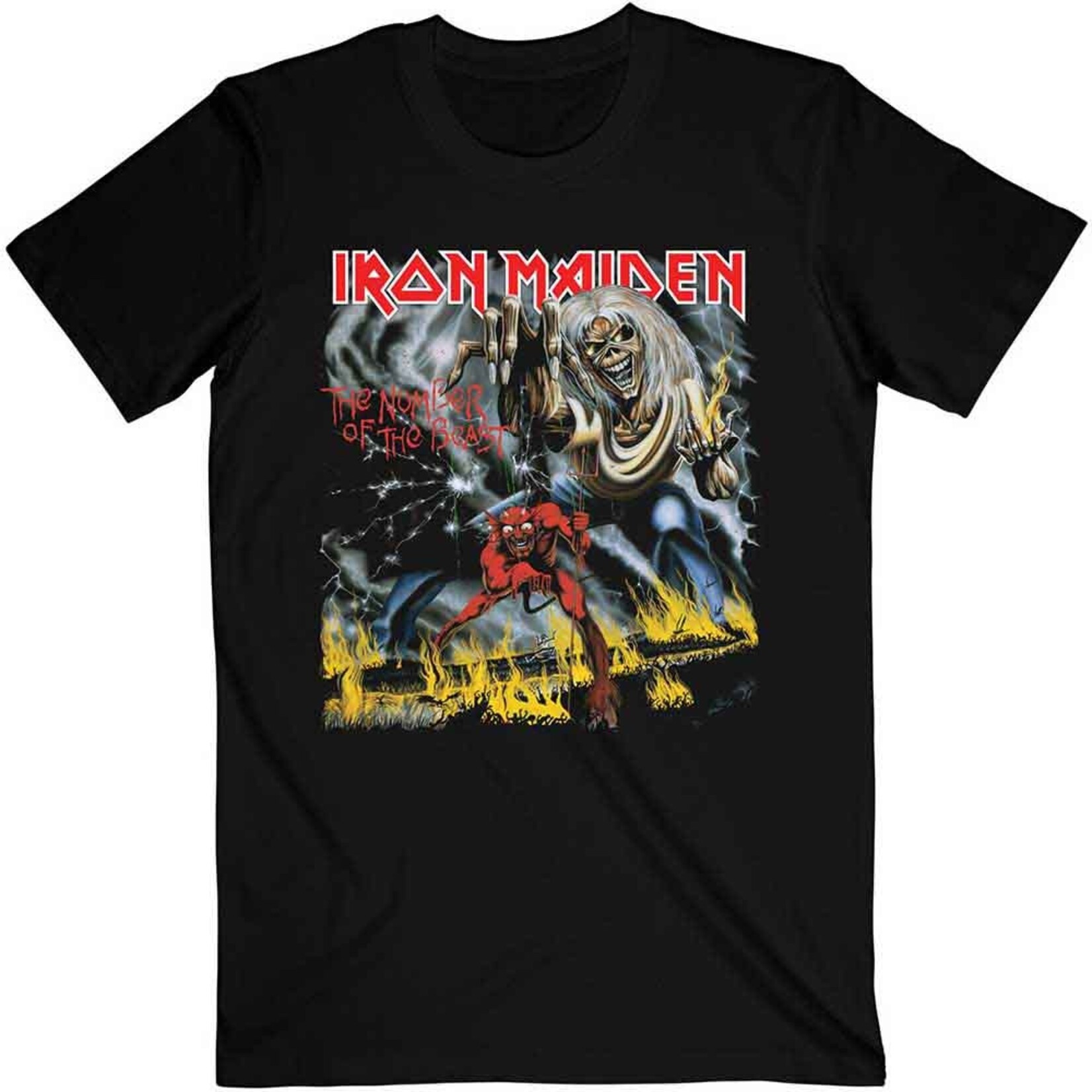 Iron Maiden - Number Of The Beast Album Cover