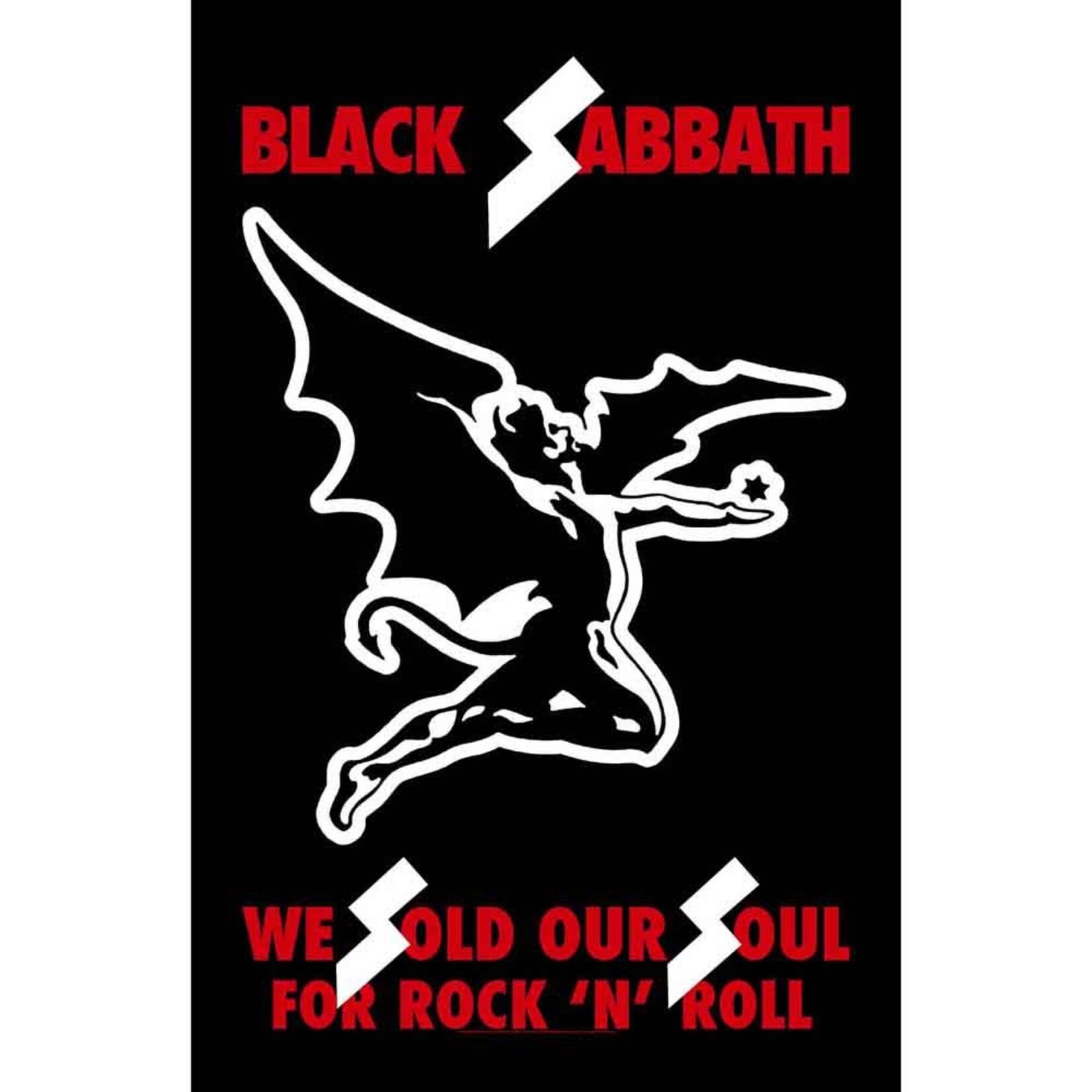 Textile Poster - Black Sabbath: We Sold Our Soul For Rock 'N' Roll