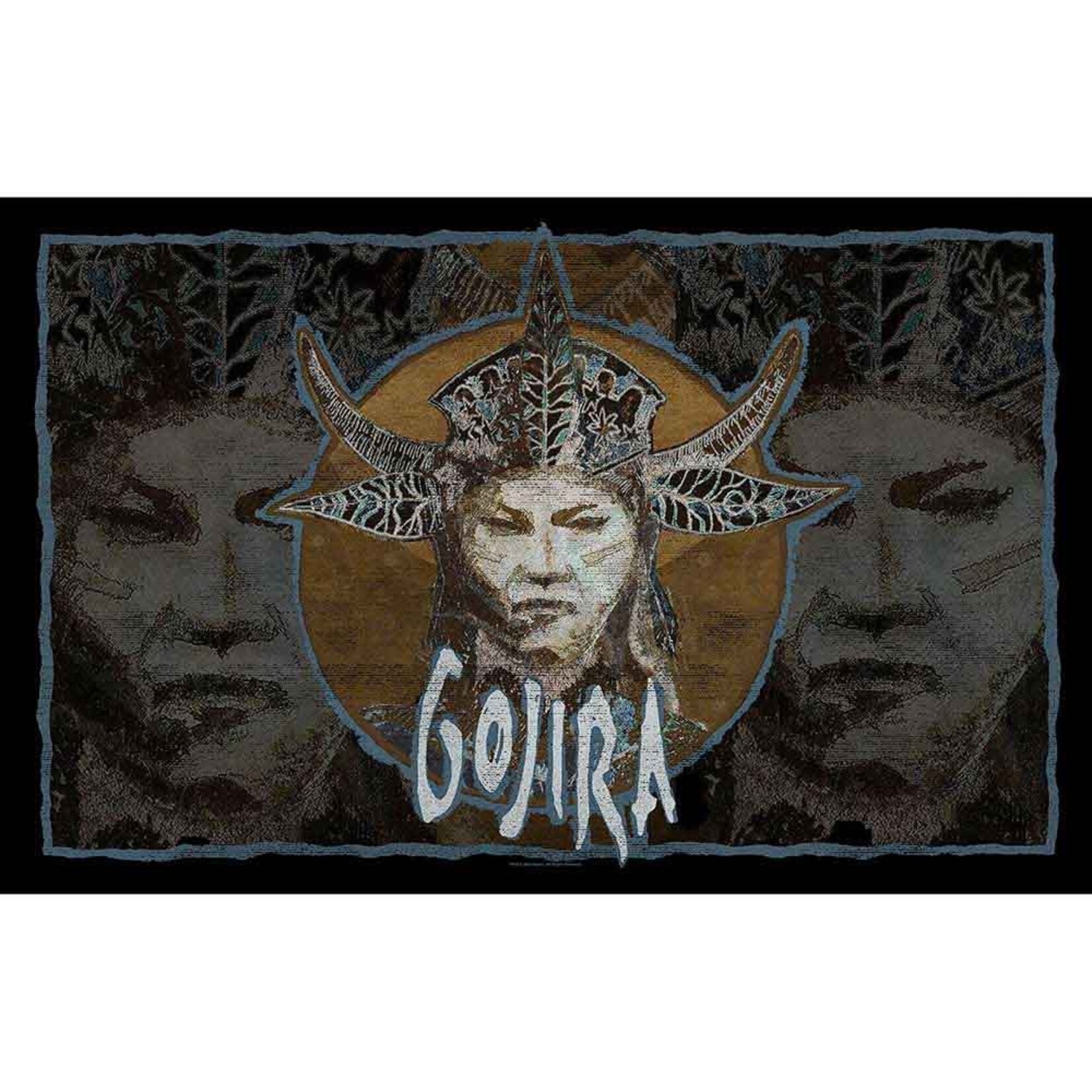 Textile Poster - Gojira: Fortitude