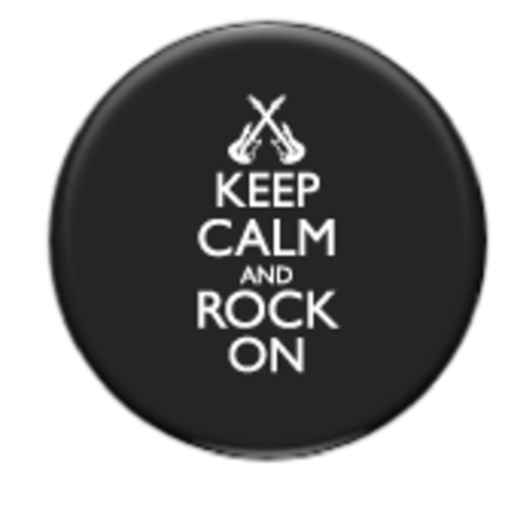 Button - Keep Calm And Rock On