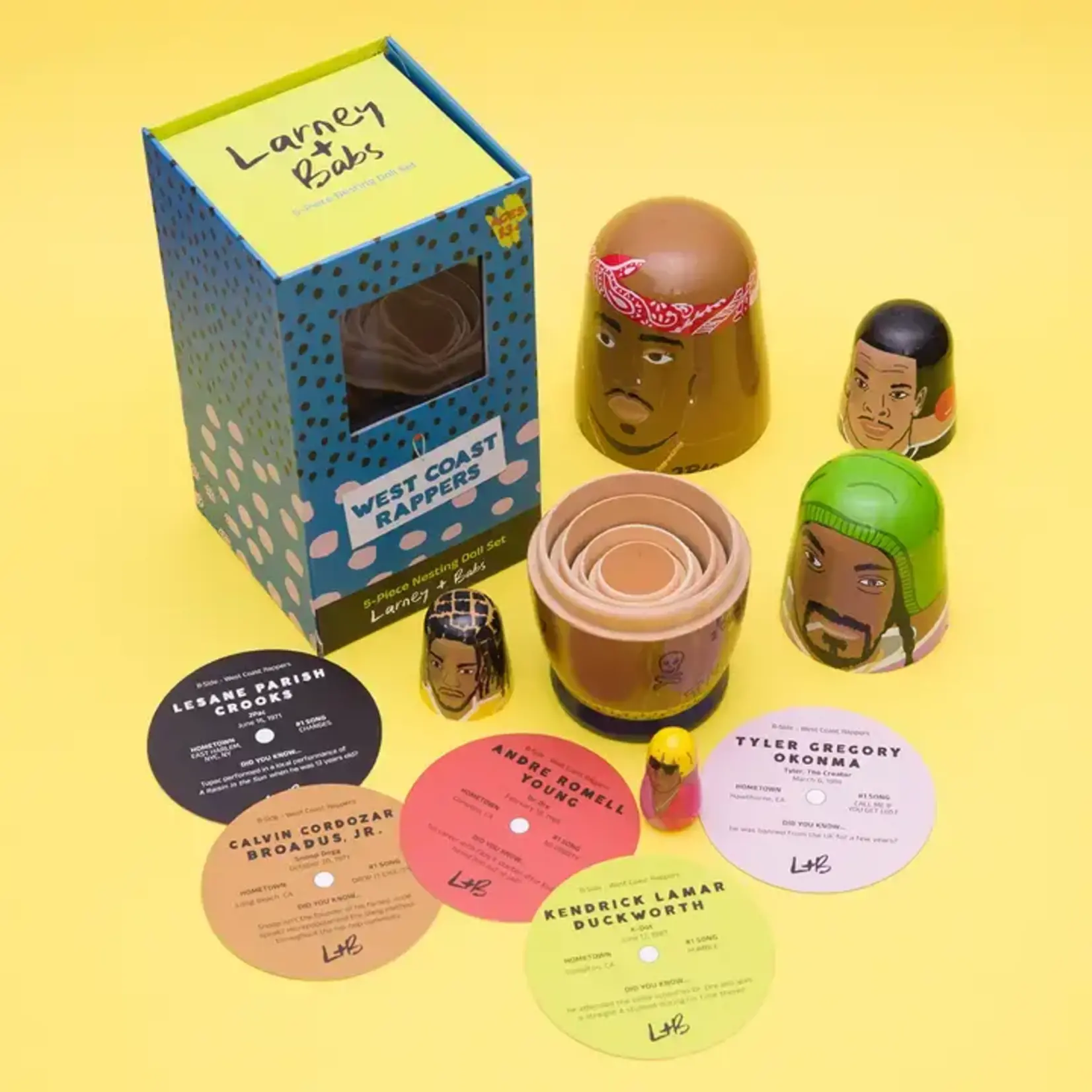 Nesting Dolls - West Coast Rappers