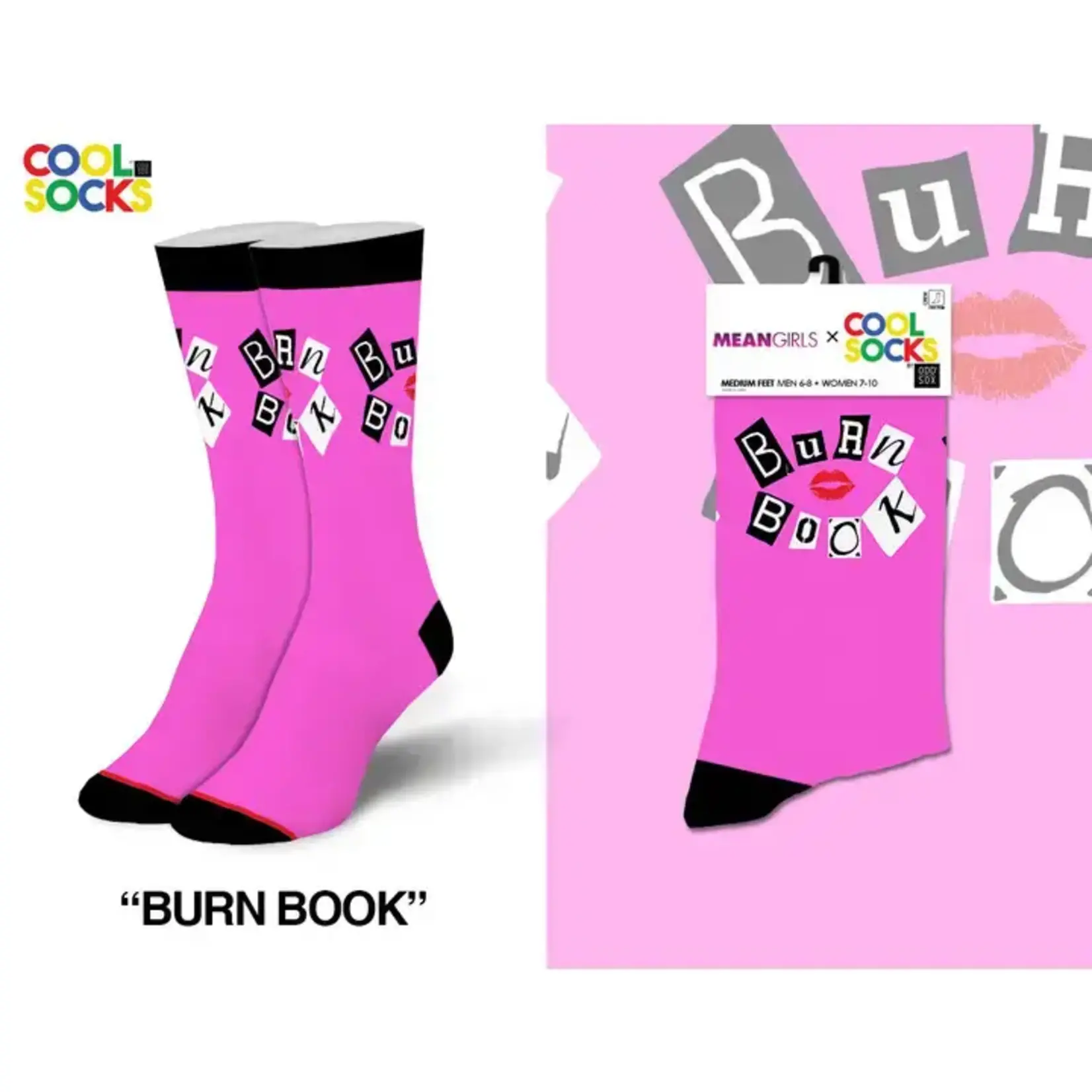 Women's Socks - Mean Girls: Burn Book