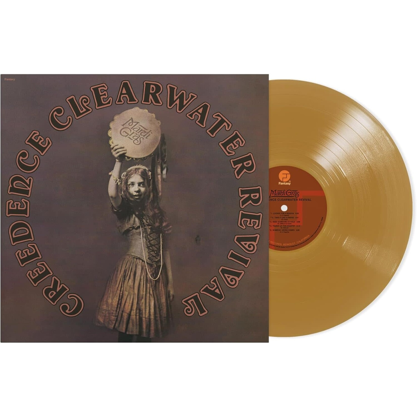 Creedence Clearwater Revival - Mardi Gras (Gold Vinyl) [LP]