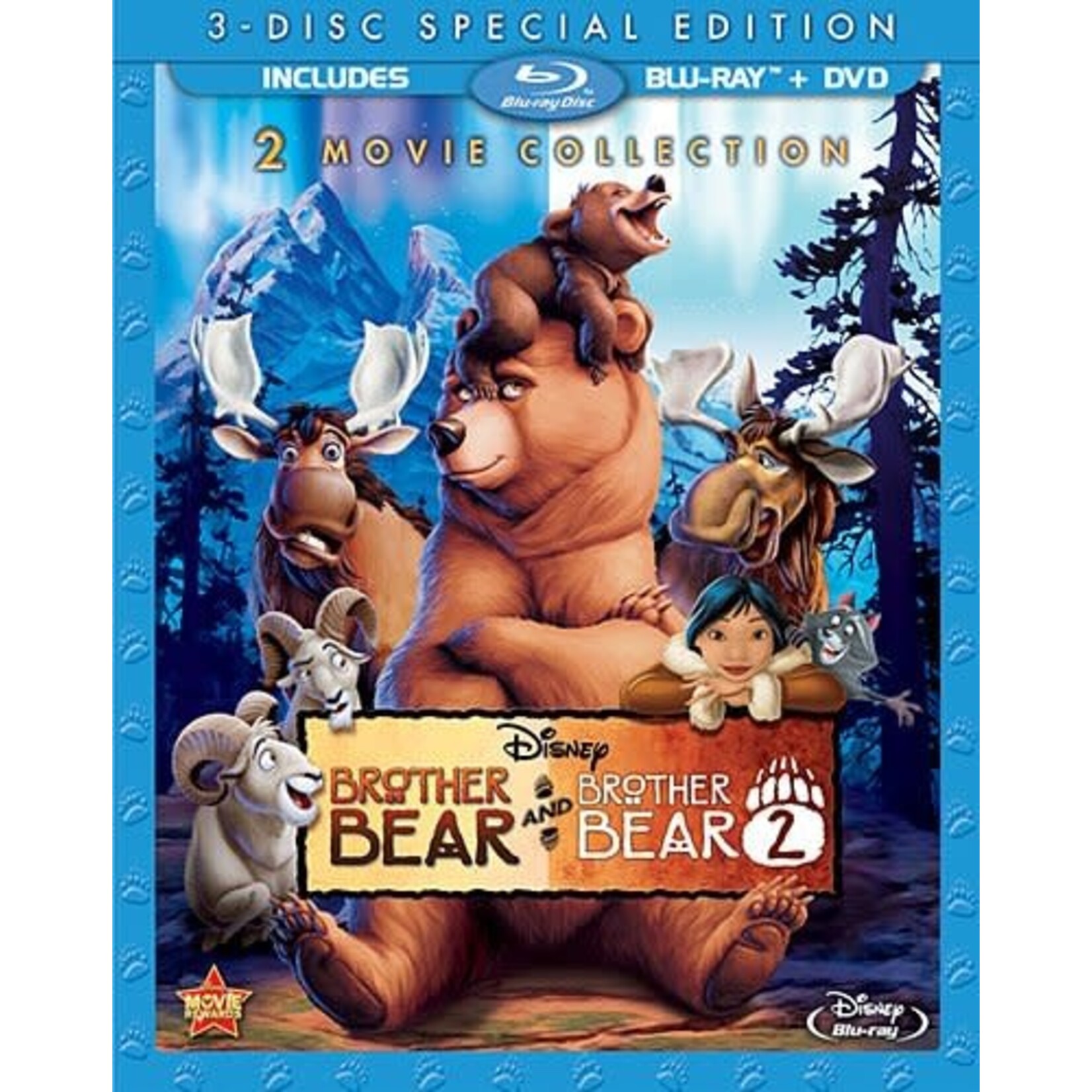 Brother Bear/Brother Bear 2 - 2 Movie Collection [USED BRD/2DVD]