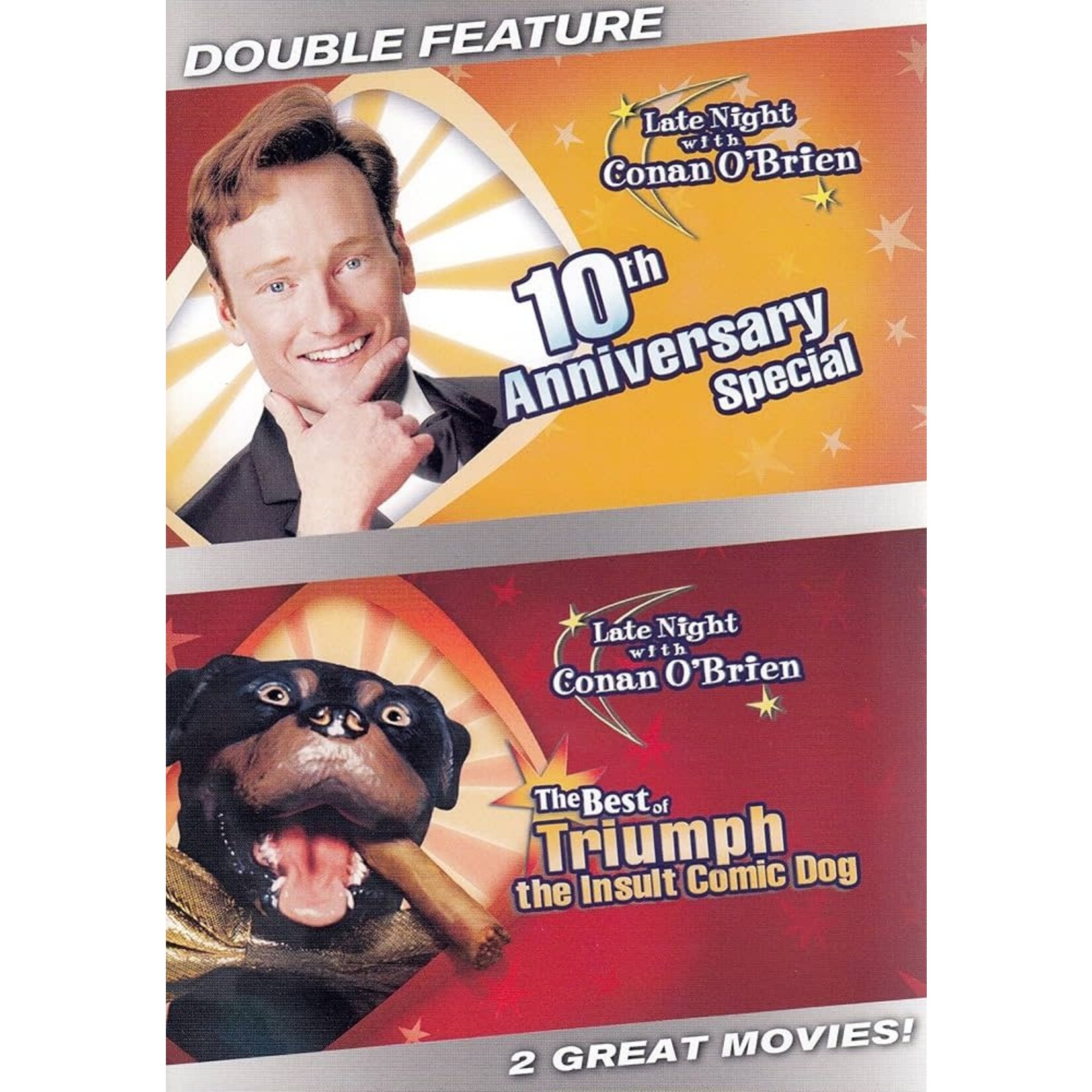 Late Night With Conan O'Brien - 10th Anniversary Special/The Best Of Triumph The Insult Comic Dog - Double Feature [USED 2DVD]