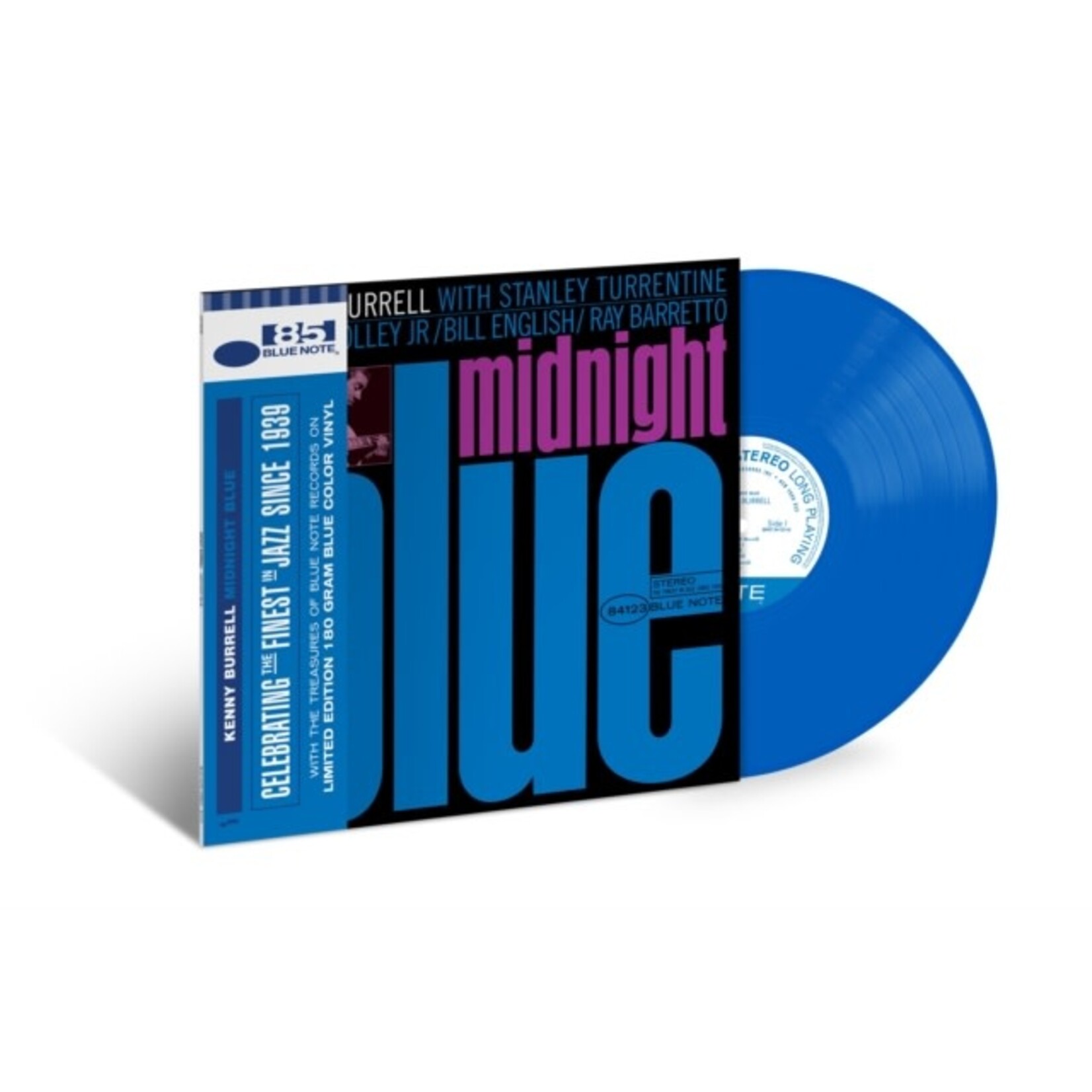Kenny Burrell - Midnight Blue (Blue Note 85 Classic Vinyl Series) (Blue Vinyl) [LP]