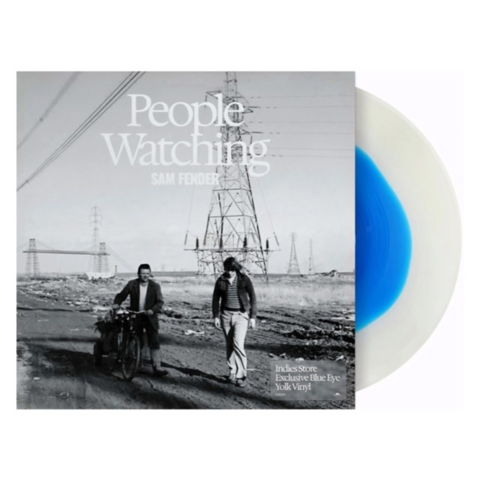 Sam Fender - People Watching (Indie White/Blue Vinyl) [LP]
