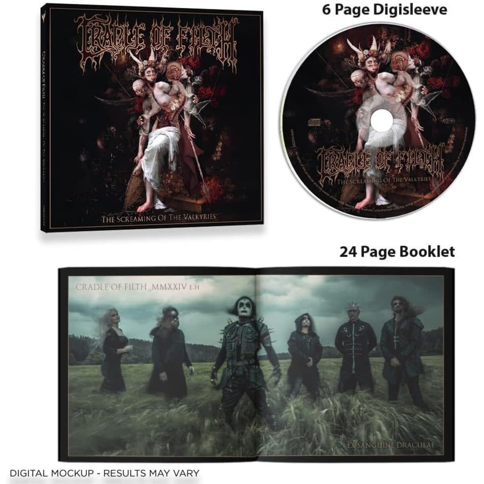 Cradle Of Filth - The Screaming Of The Valkyries [CD]