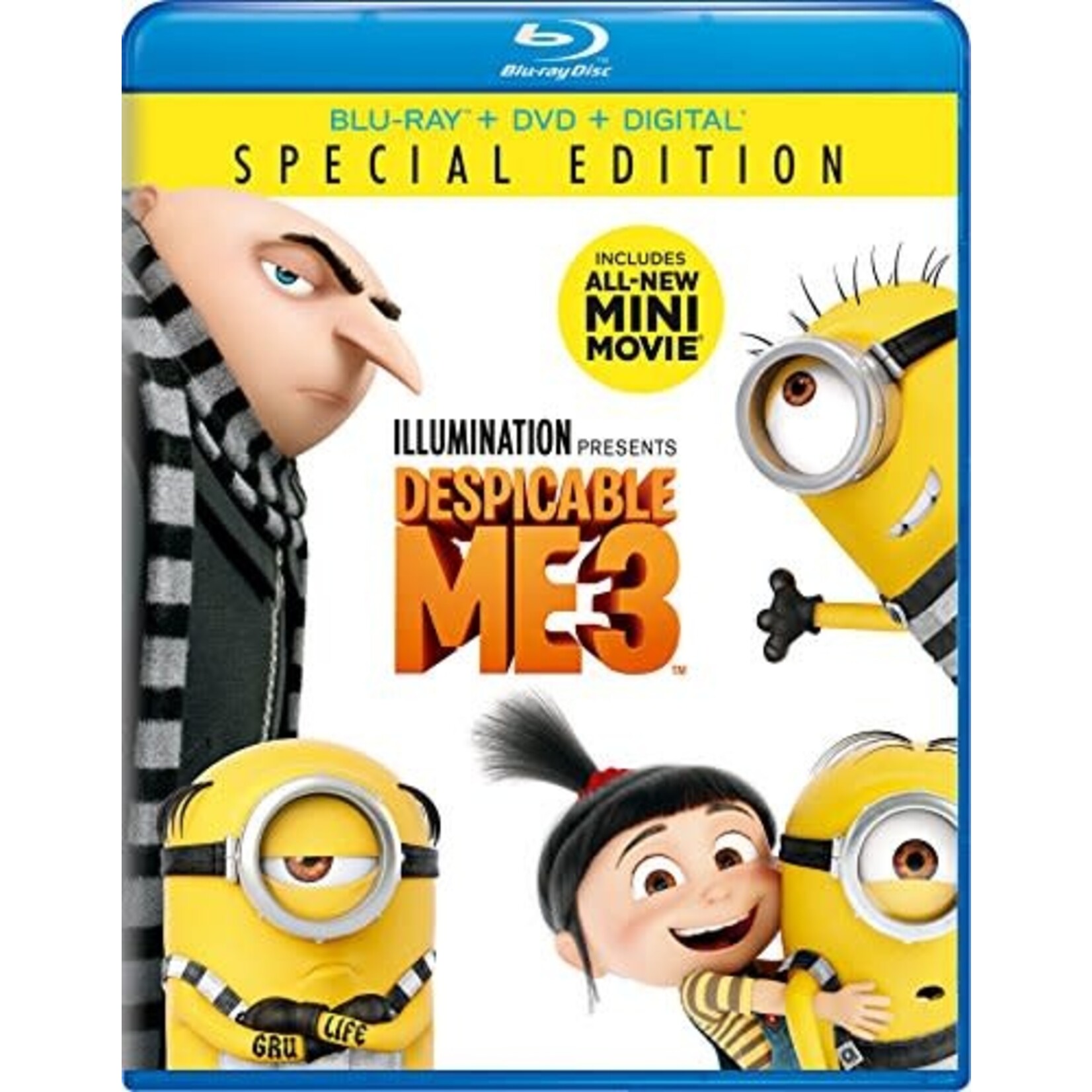 Despicable Me 3 [USED BRD/DVD]