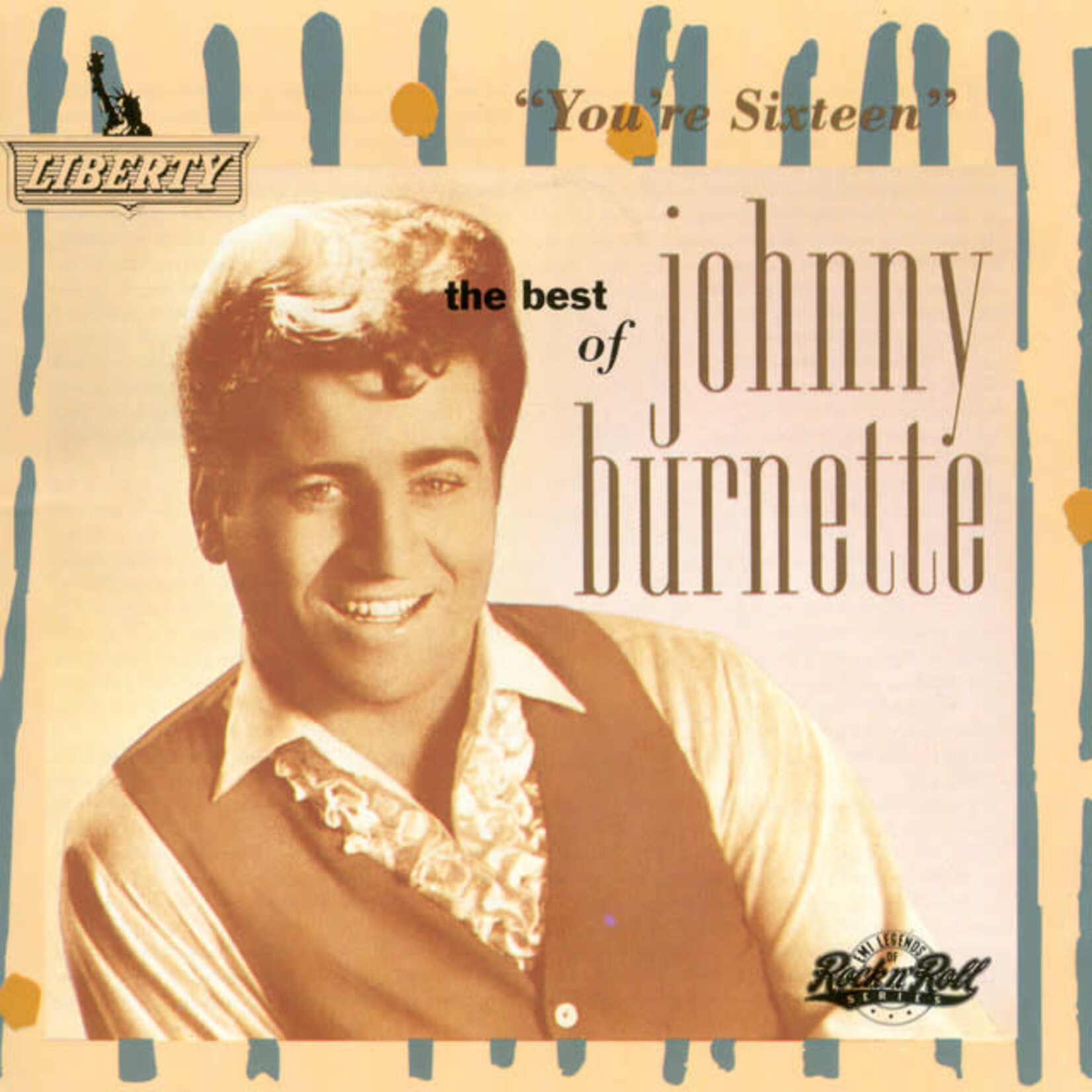 Johnny Burnette - The Best Of  Johnny Burnette: You're Sixteen [USED CD]