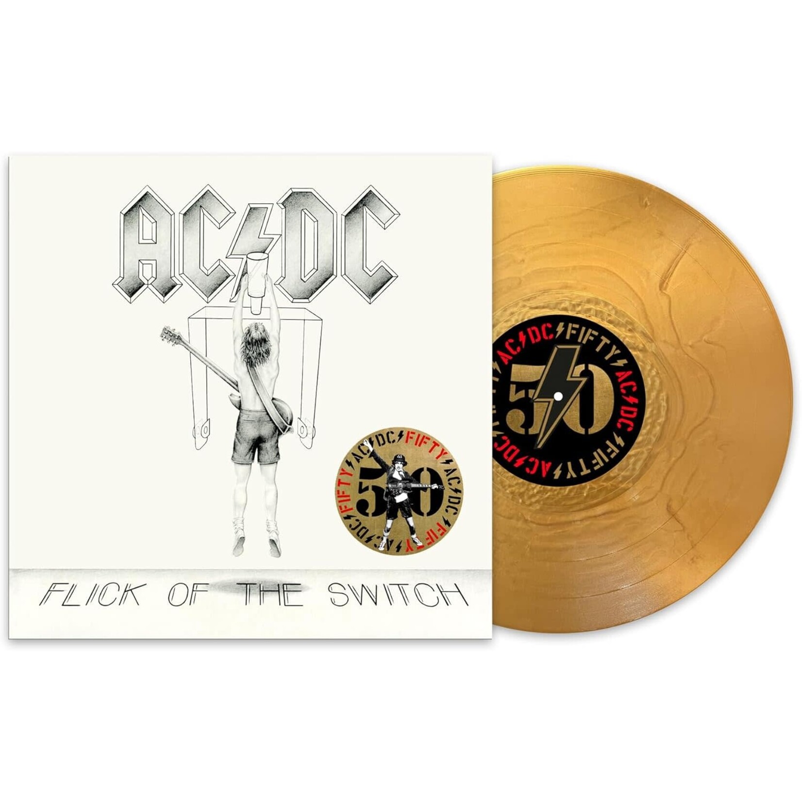 AC/DC - Flick Of The Switch (50th Ann Gold Vinyl) [LP]