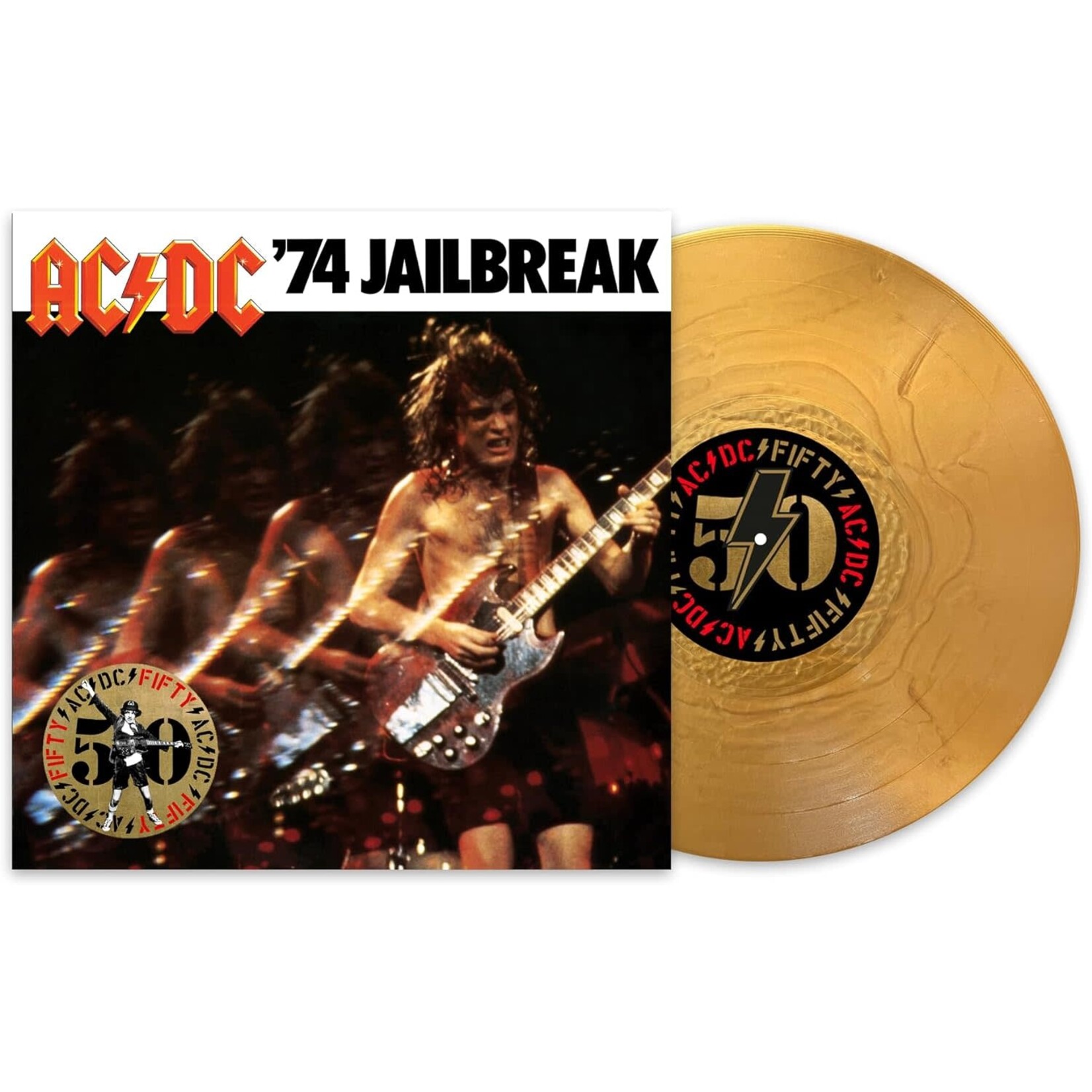 AC/DC - '74 Jailbreak (50th Ann Gold Vinyl) [LP]