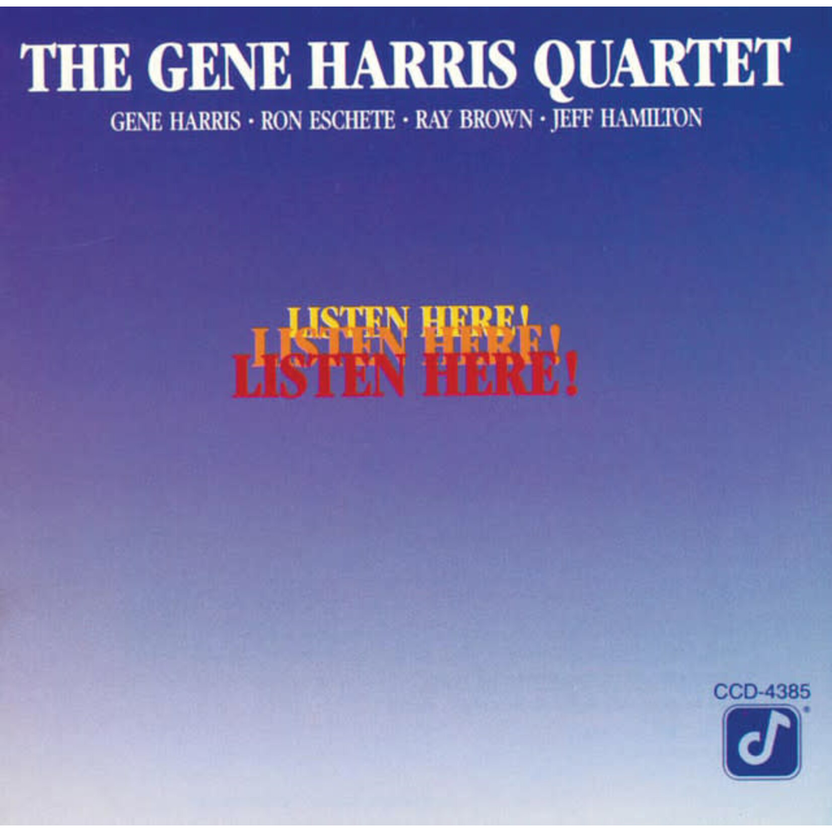Gene Harris - Listen Here! [USED CD]